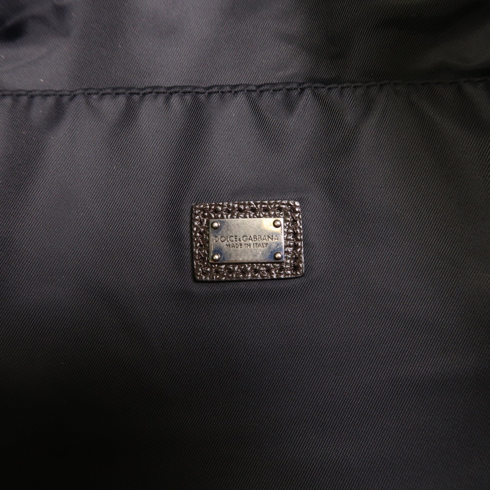 D&G 尼龍Backpack銀扣背包