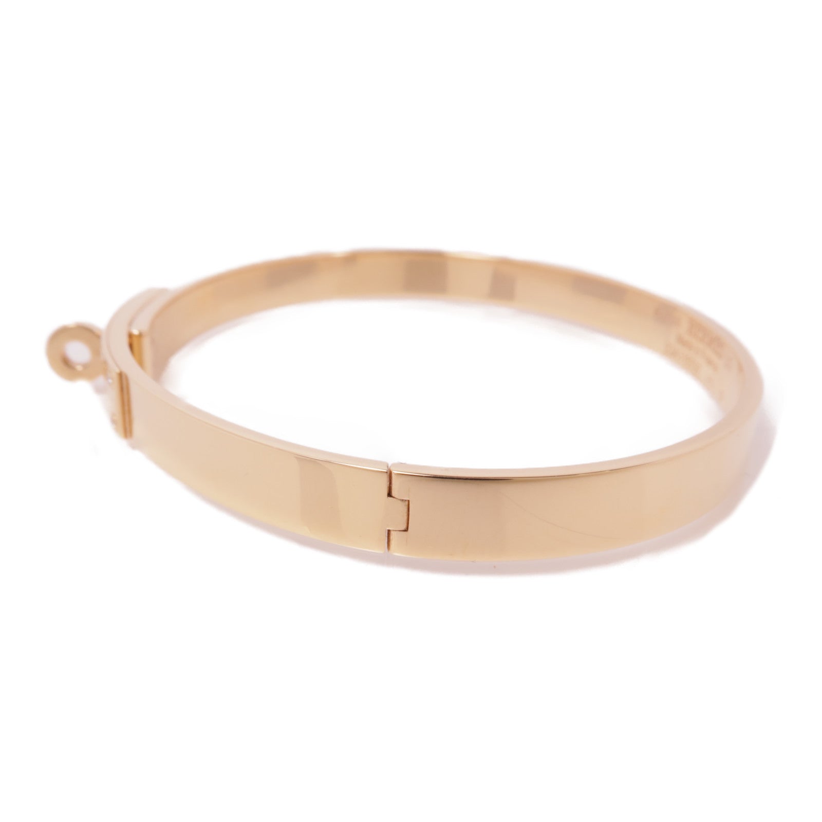 HERMES 18k玫瑰金Kelly Bracelet手鐲