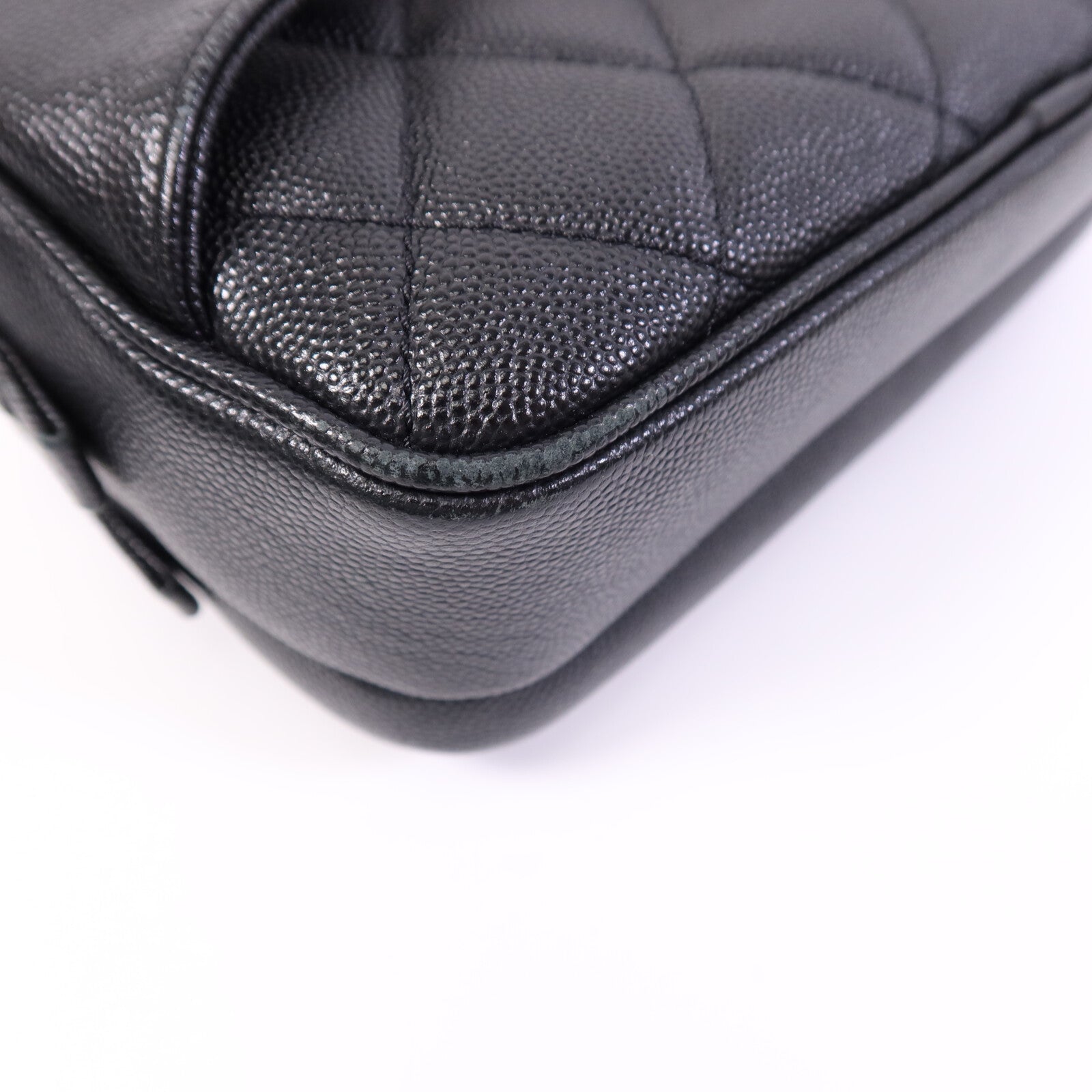 CHANEL 【激減優惠】牛皮皮革Waist Bag金扣腰包