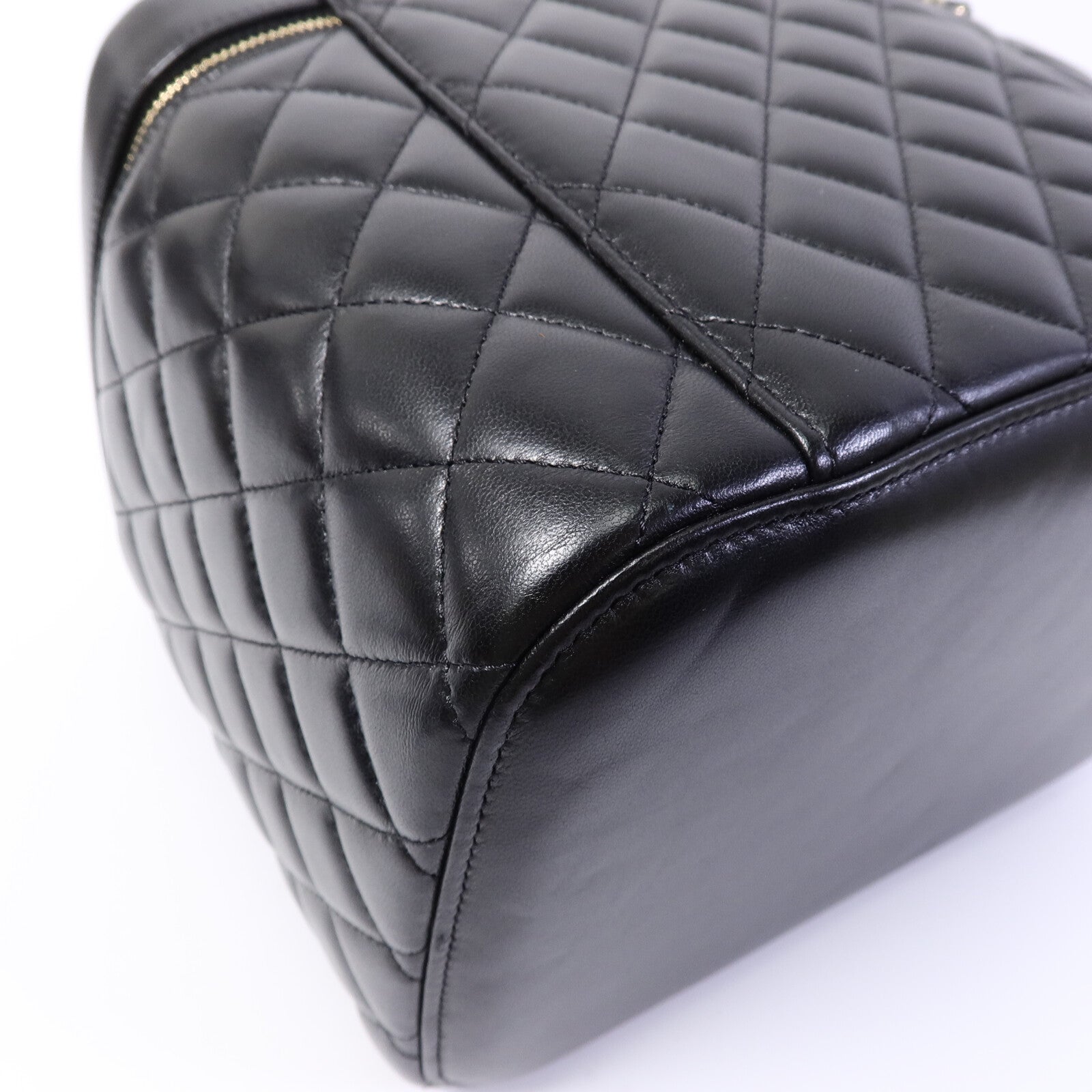 CHANEL 羊皮皮革Large Vanity Case手挽袋