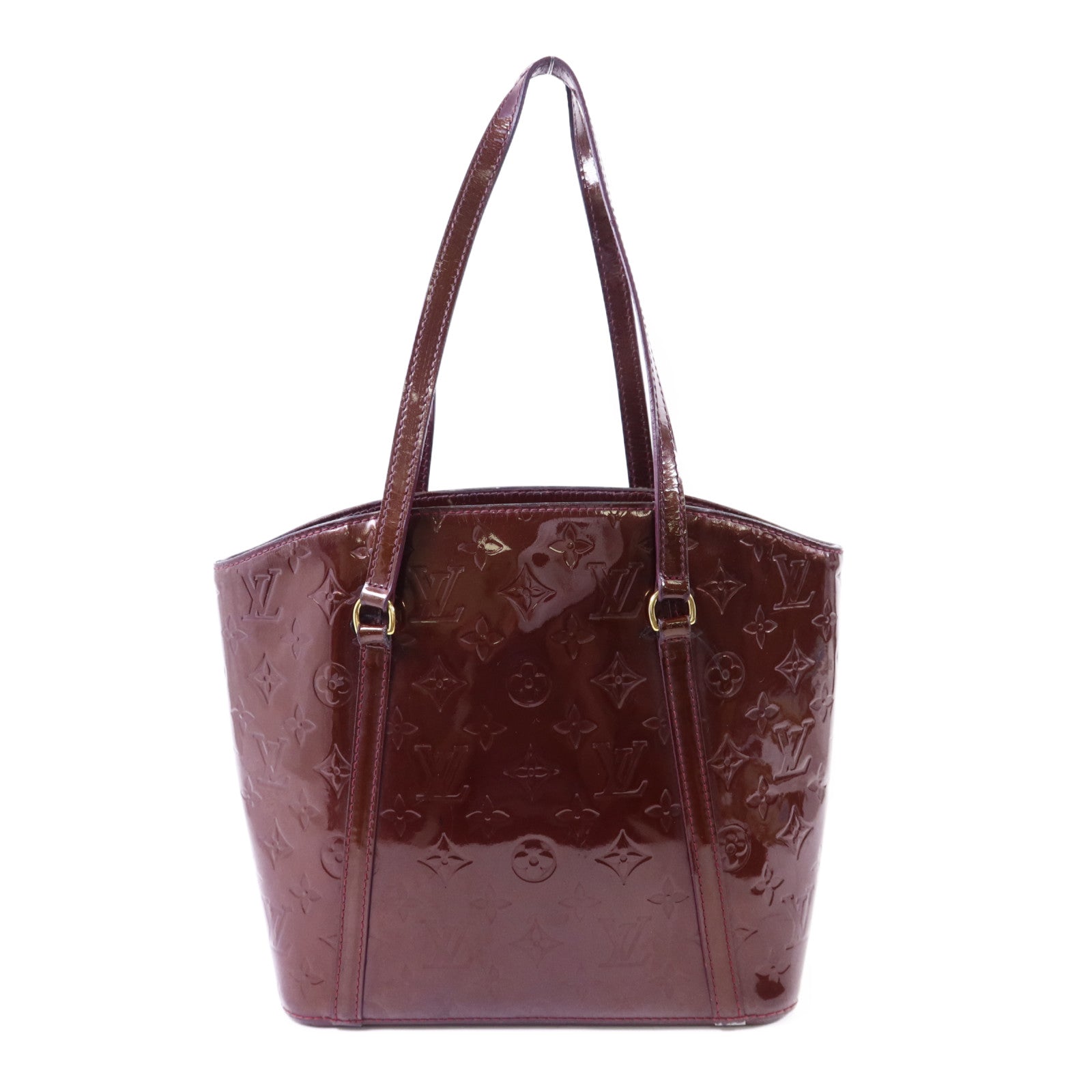 LOUIS VUITTON Vernis Avalon MM金扣肩背袋
