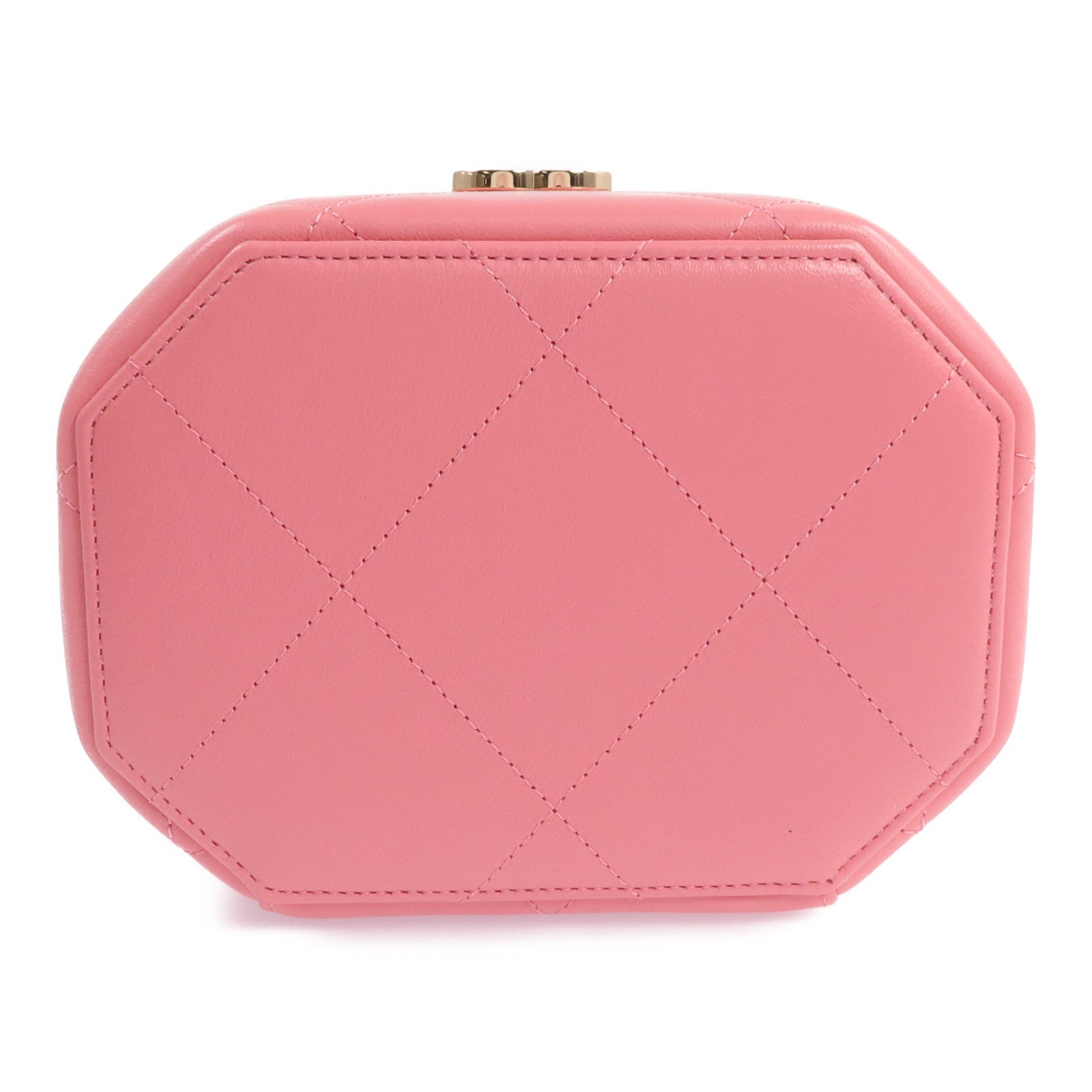 CHANEL 羊皮皮革Chain Shoulder Bag金扣鏈帶肩背袋
