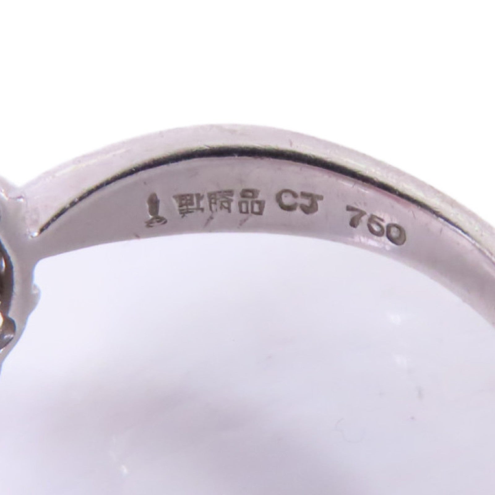 JEWELRY 18K白金Diamond Ring 0.33ct鑽石戒指US#4.75