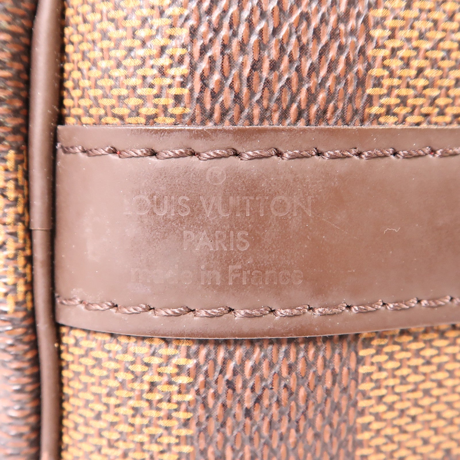 LOUIS VUITTON LV GHW Speedy Bandouliere 30 2 Way Shoulder Bag N40590 Damier