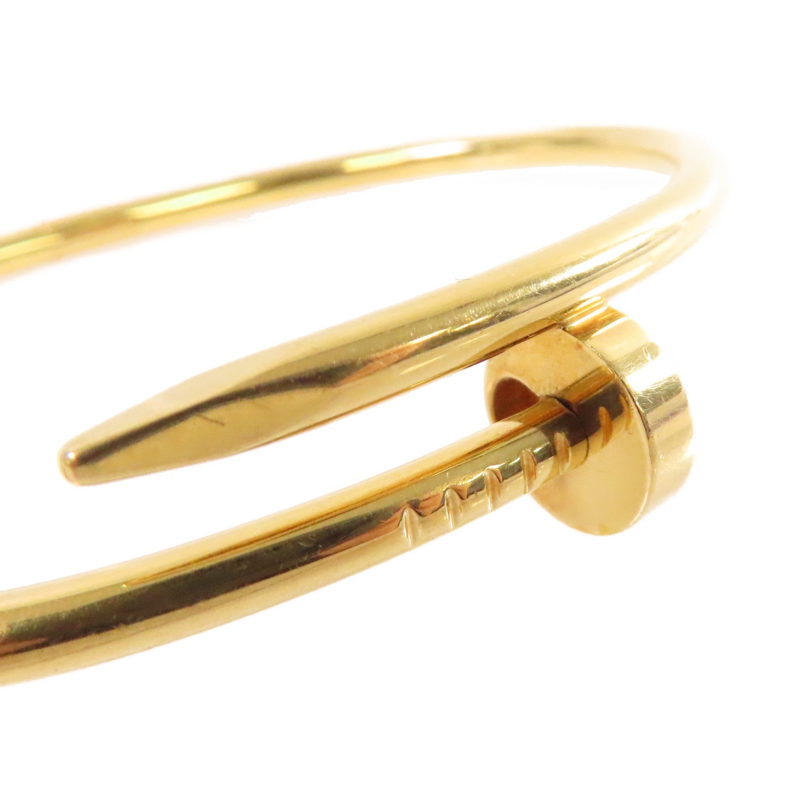 CARTIER 【激減優惠】18K 黃金Juste Un Clou Bracelet手鐲#18