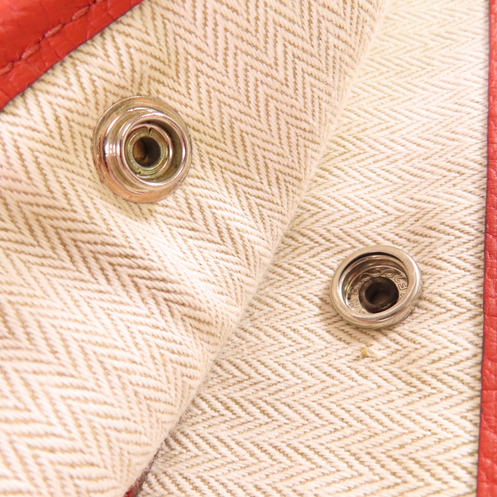 HERMES Negonda皮革Garden Party PM Tote Bag銀扣手挽袋Terre Battue紅土色