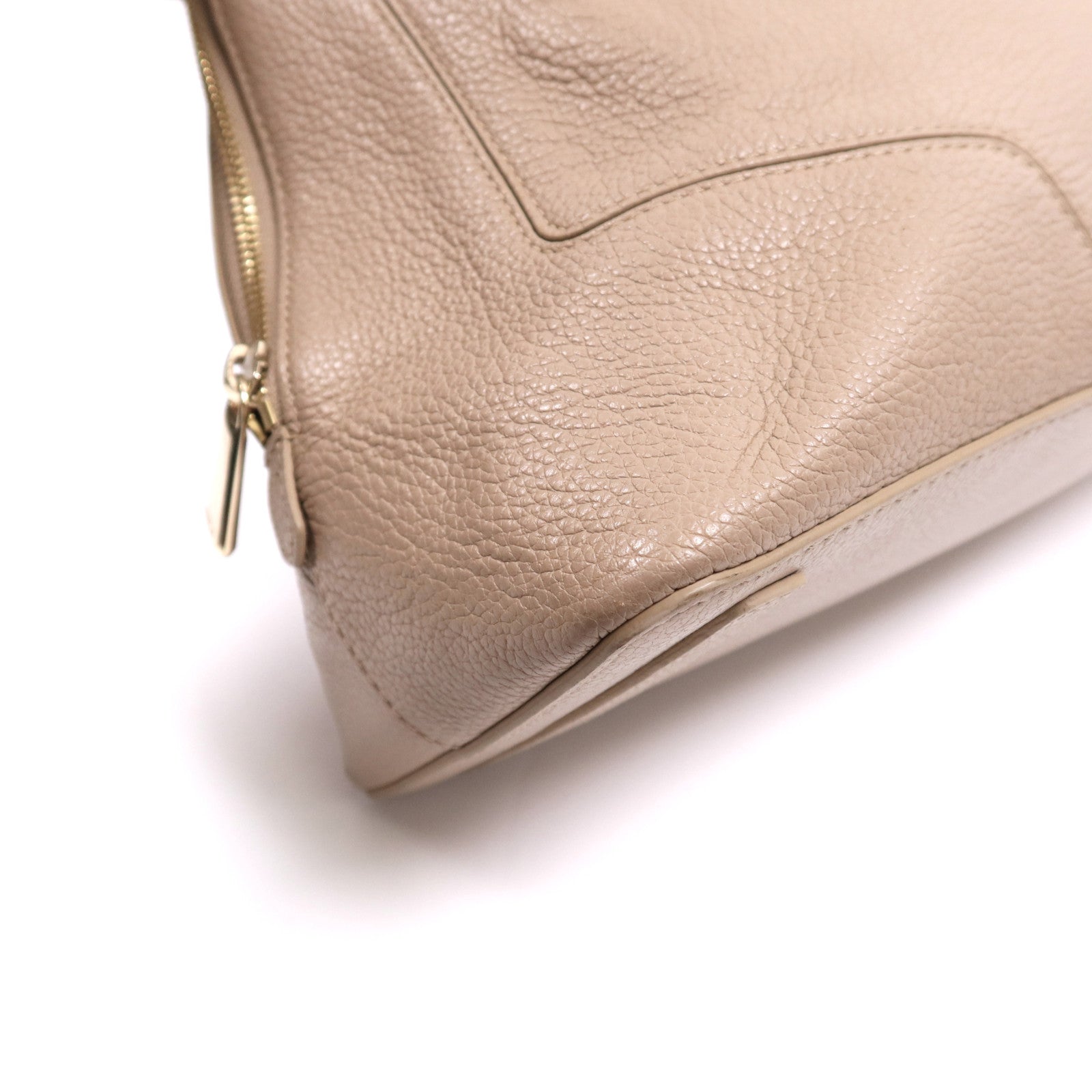 Furla 牛皮皮革Hand Bag金扣肩背袋