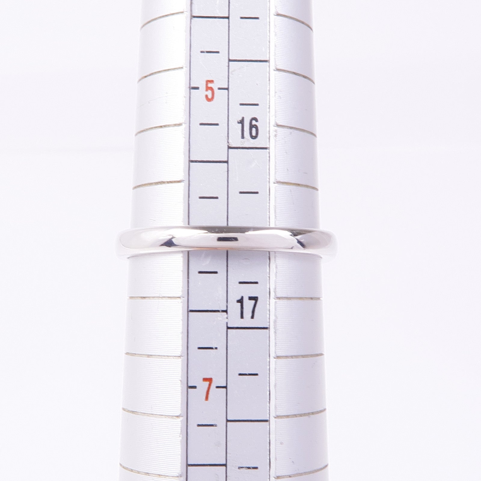 JEWELRY PT850鉑金Emerald Diamond Ring綠寶石/鑽石戒指US#6