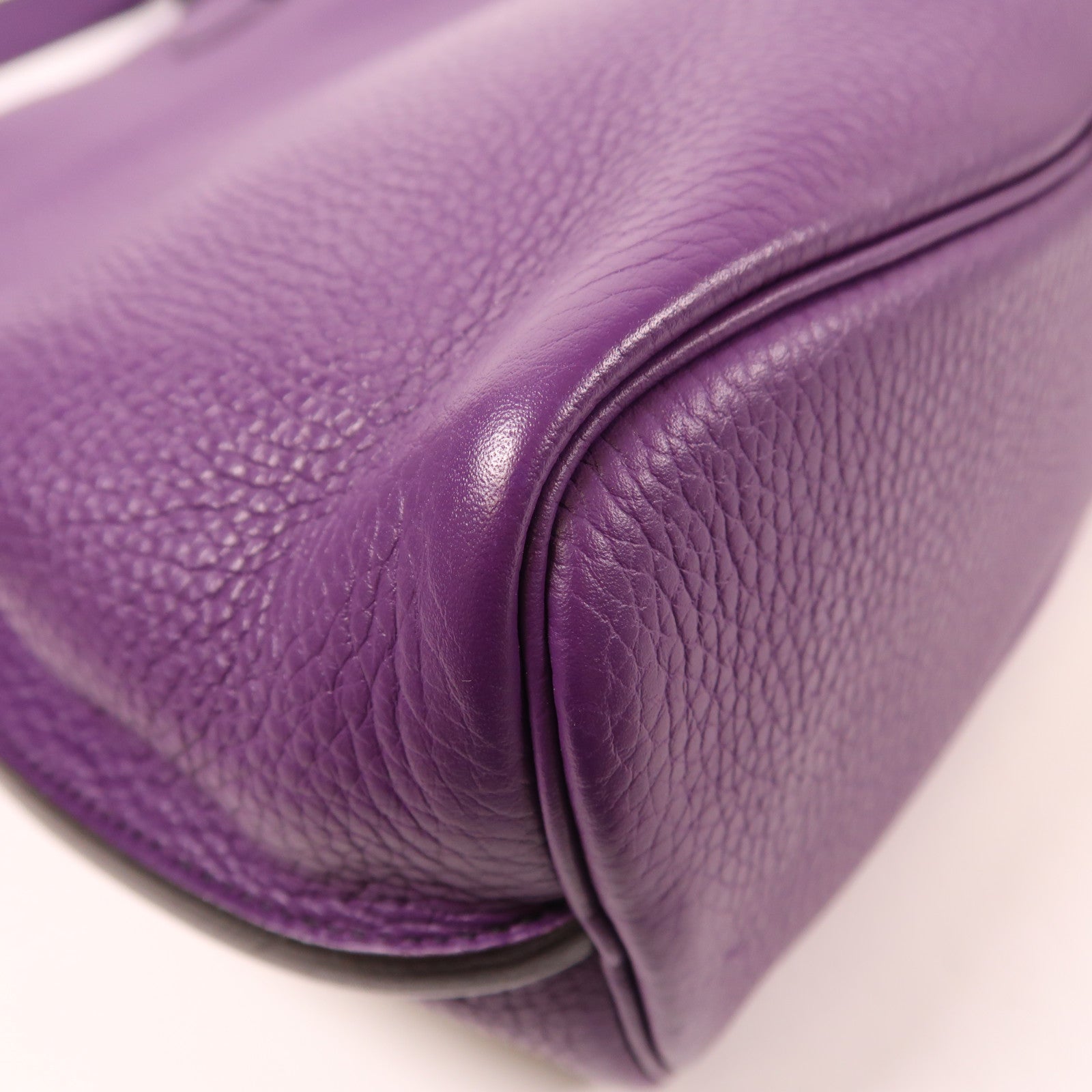 HERMES Togo皮革So Kelly 22銀扣肩背袋