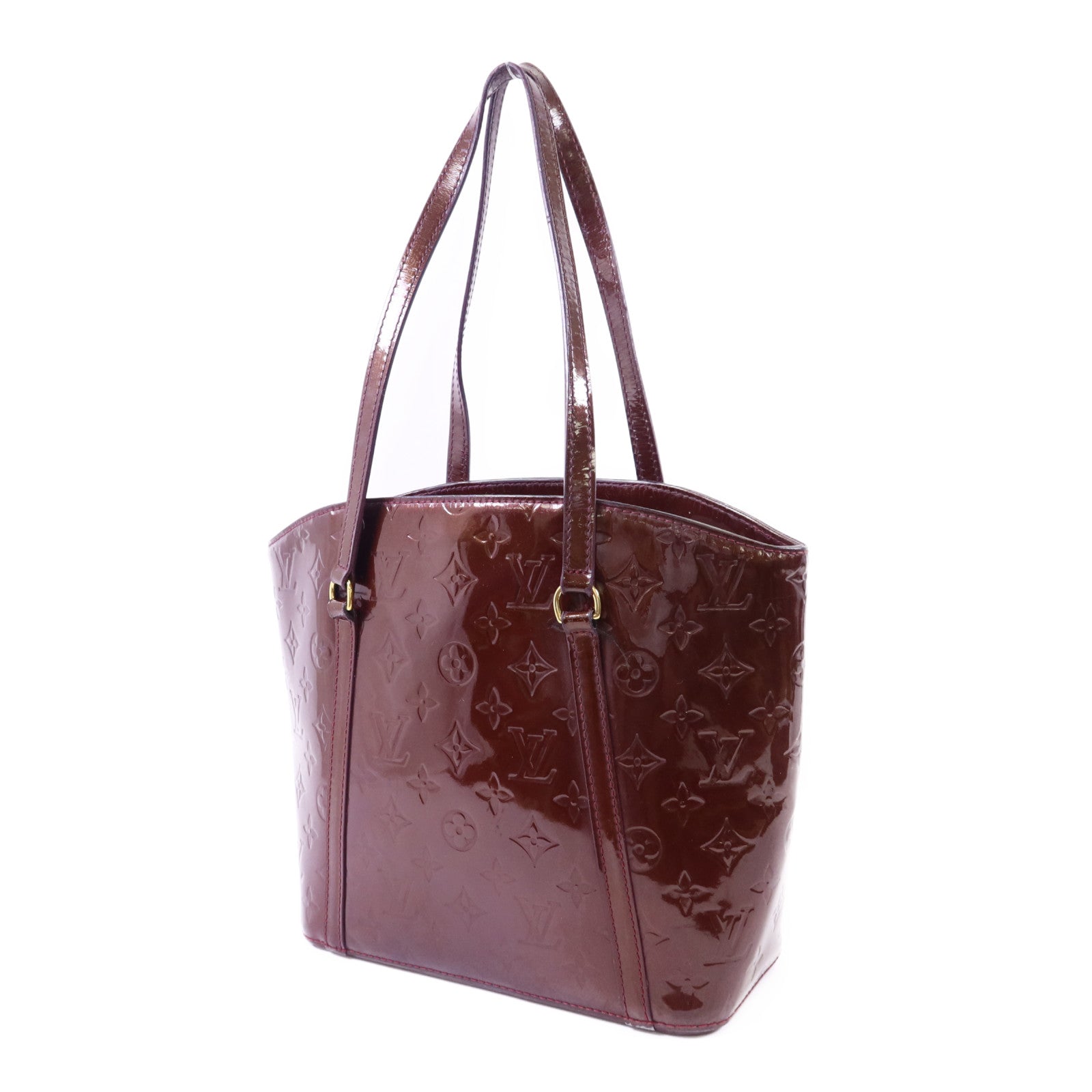 LOUIS VUITTON Vernis Avalon MM金扣肩背袋