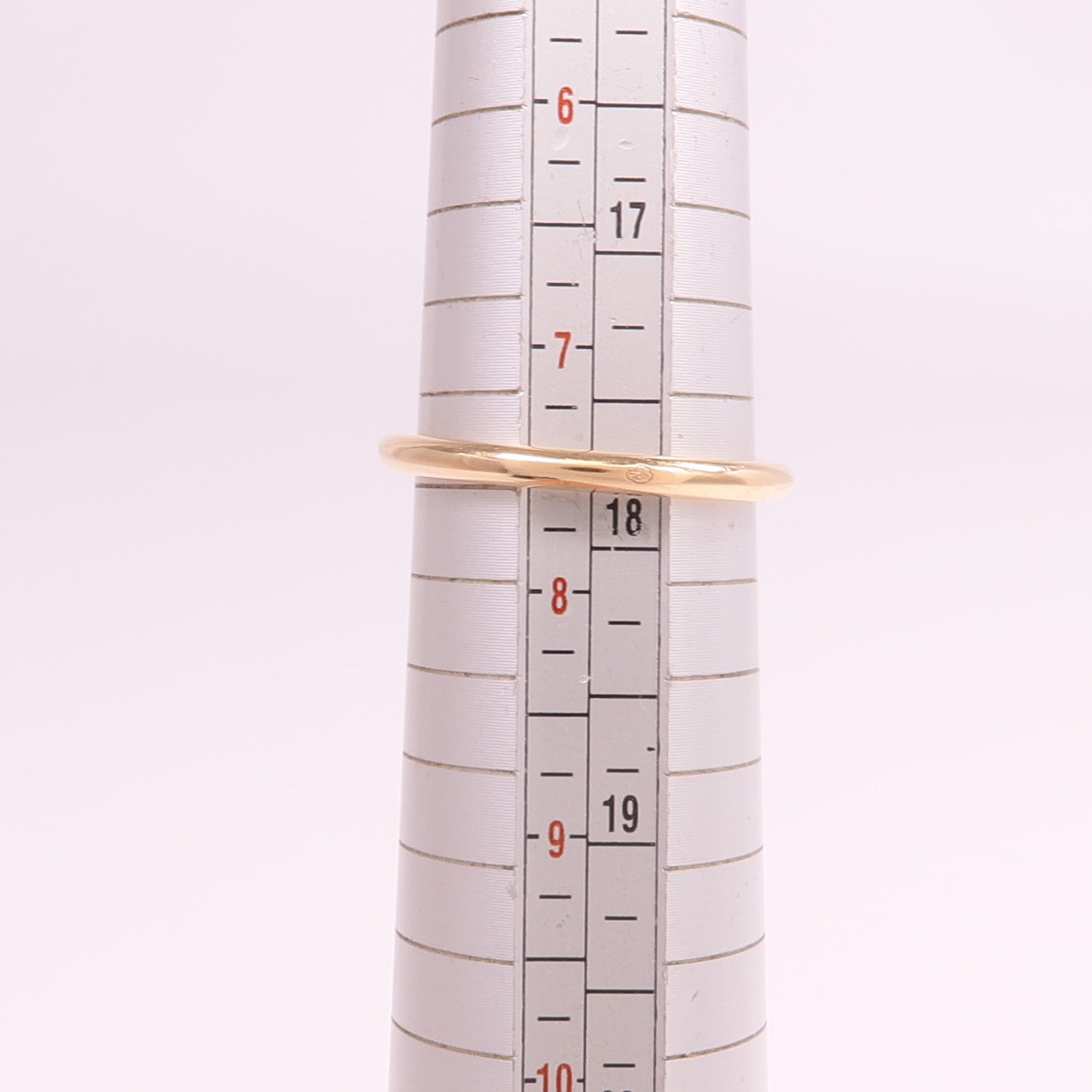 HERMES 18K玫瑰金Echappee Ring鑽石戒指