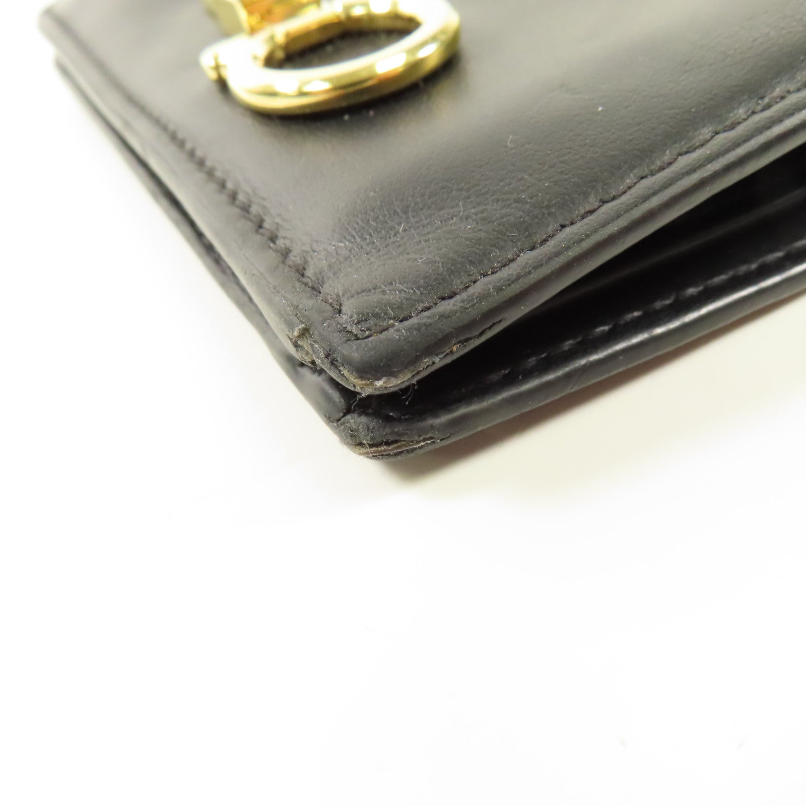 Salvatore Ferragamo 羊皮皮革Wallet金扣錢包