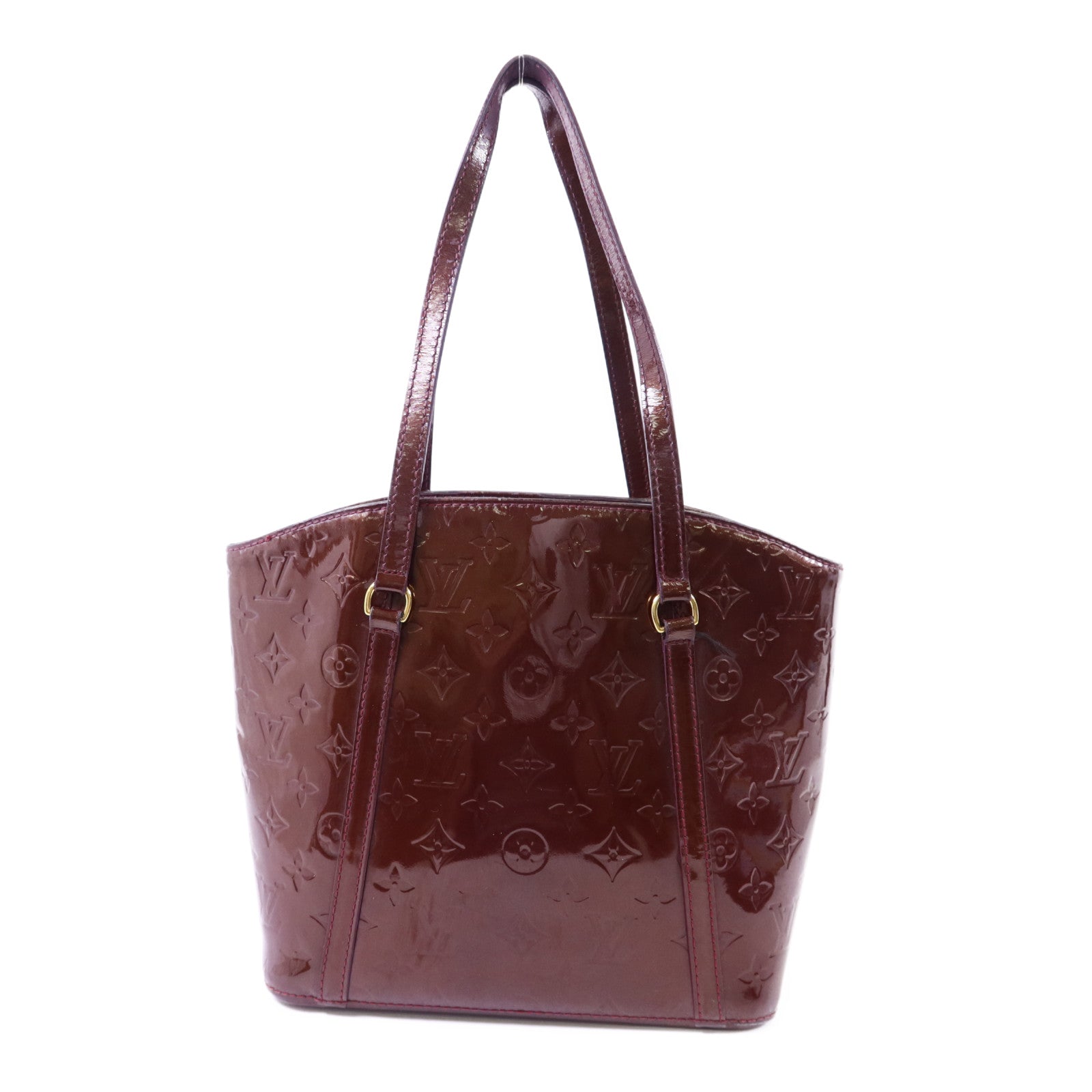 LOUIS VUITTON Vernis Avalon MM金扣肩背袋