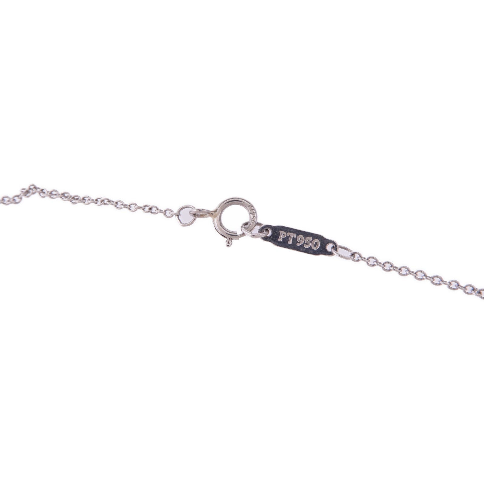 TIFFANY＆CO PT900鉑金Circlet Diamond Necklace鑽石項鍊