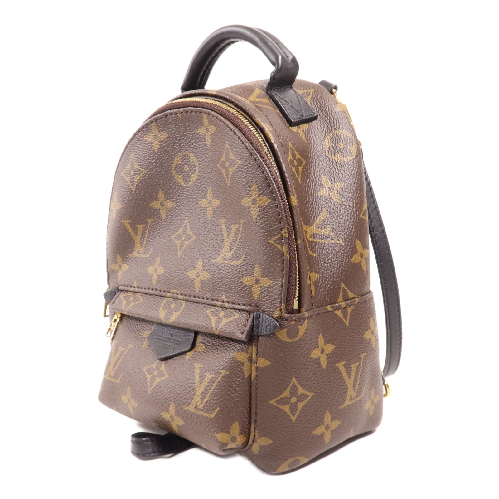 LOUIS VUITTON 【激減優惠】Monogram Palm Springs Mini金扣背包