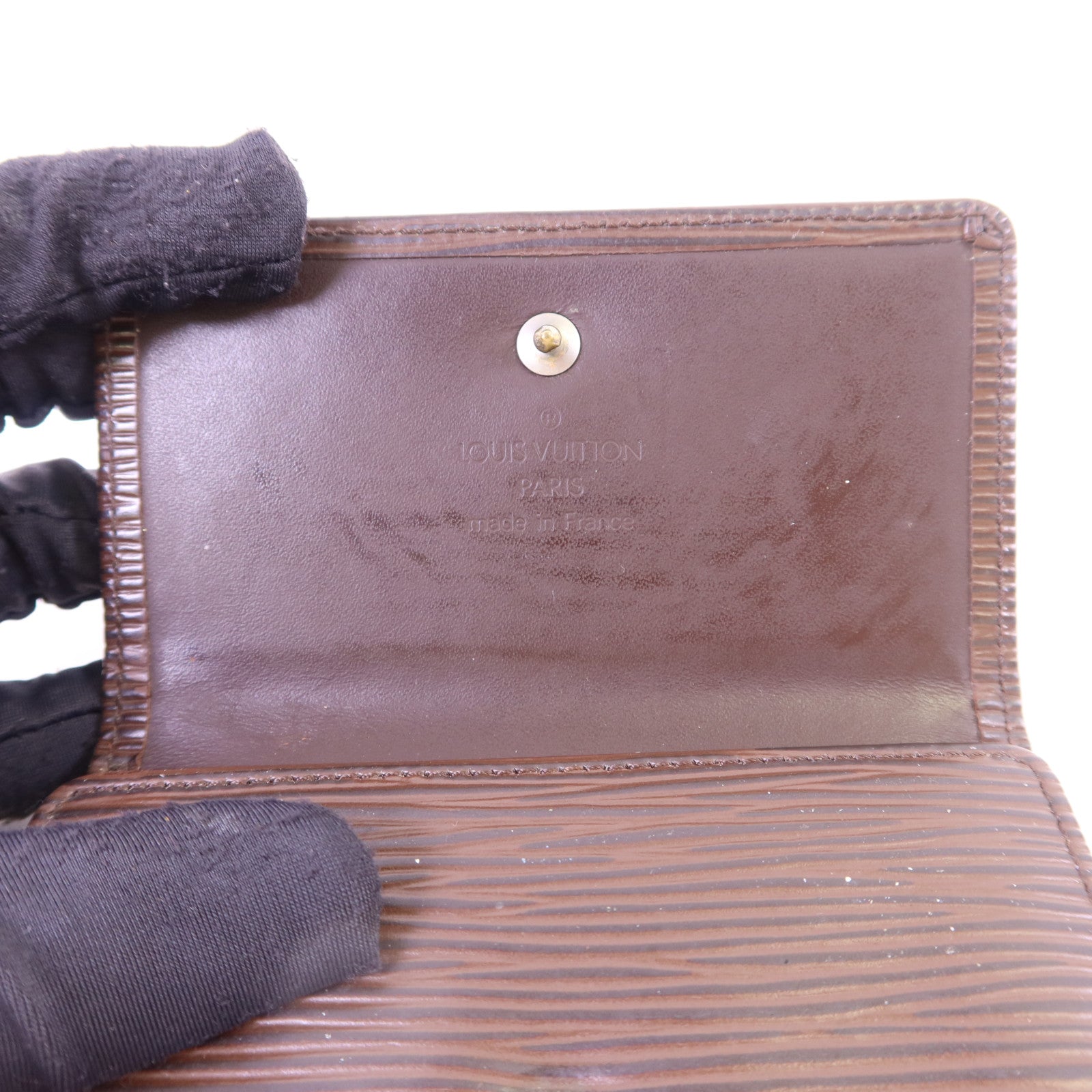 LOUIS VUITTON 【激減優惠】Epi Trifold Wallet金扣錢包