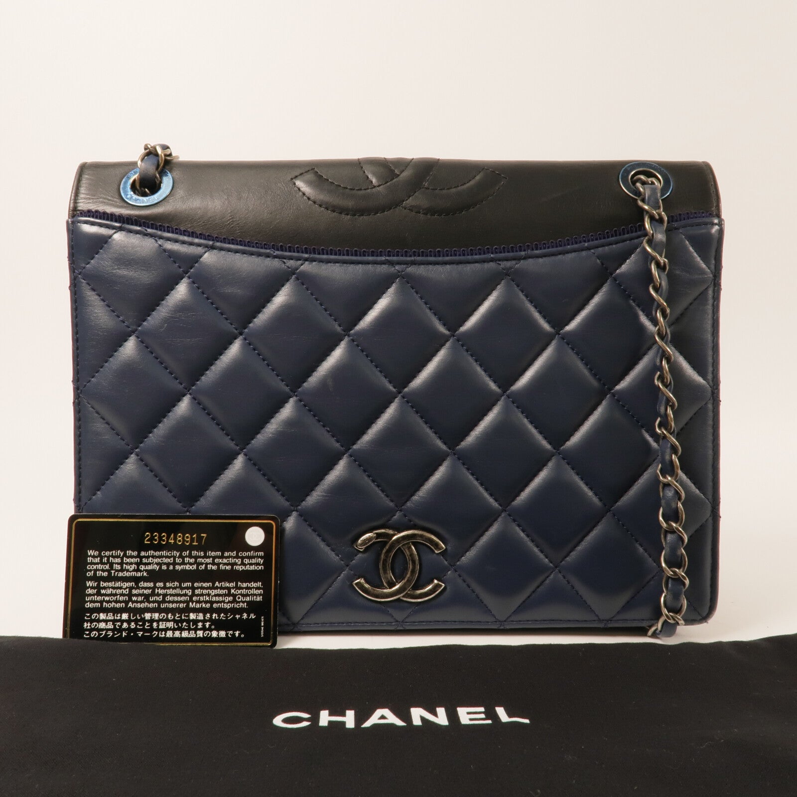CHANEL 羊皮皮革Ballerine Flap Bag鏈帶肩背袋