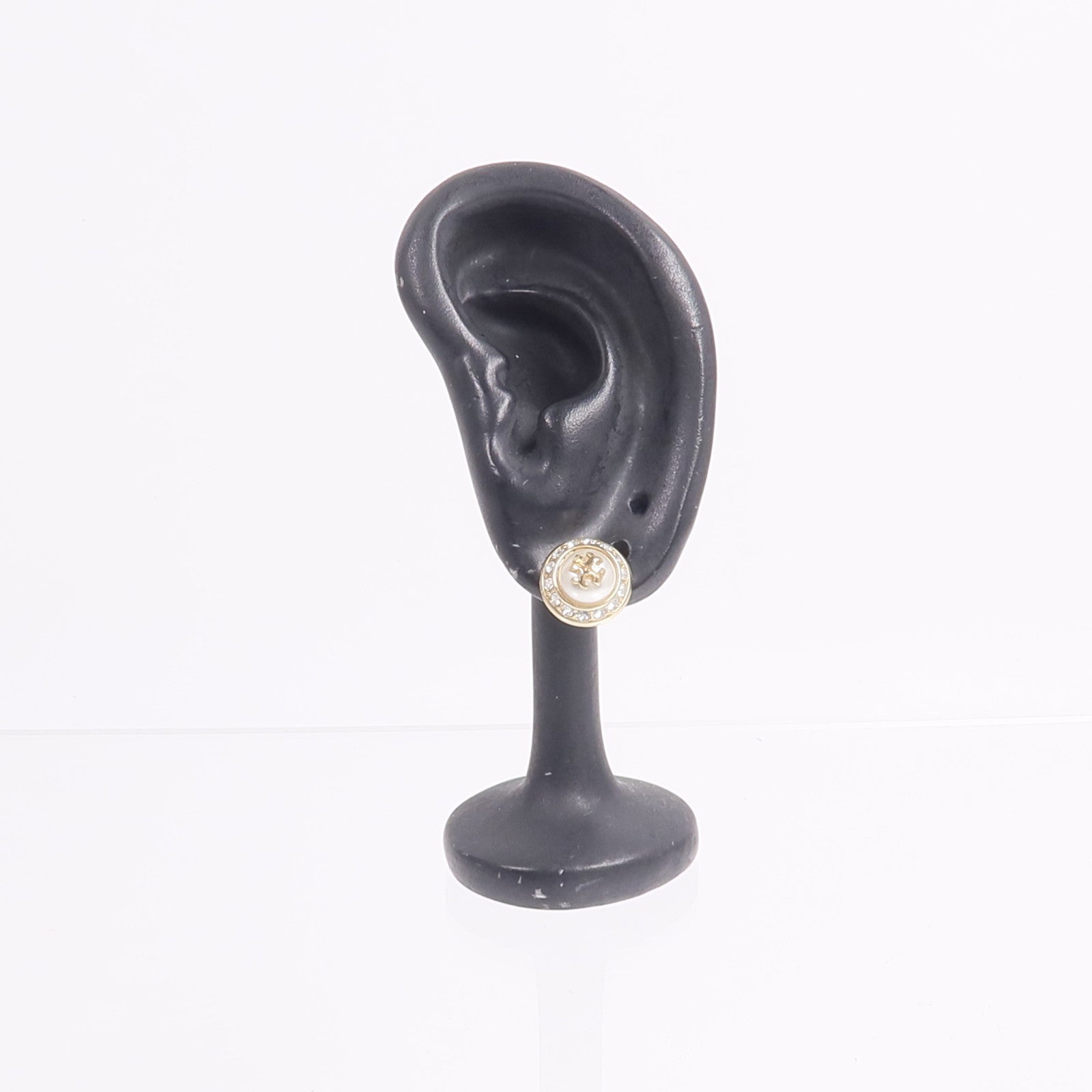 Tory Burch 金屬/玻璃珍珠Natalie Stud Earrings耳環