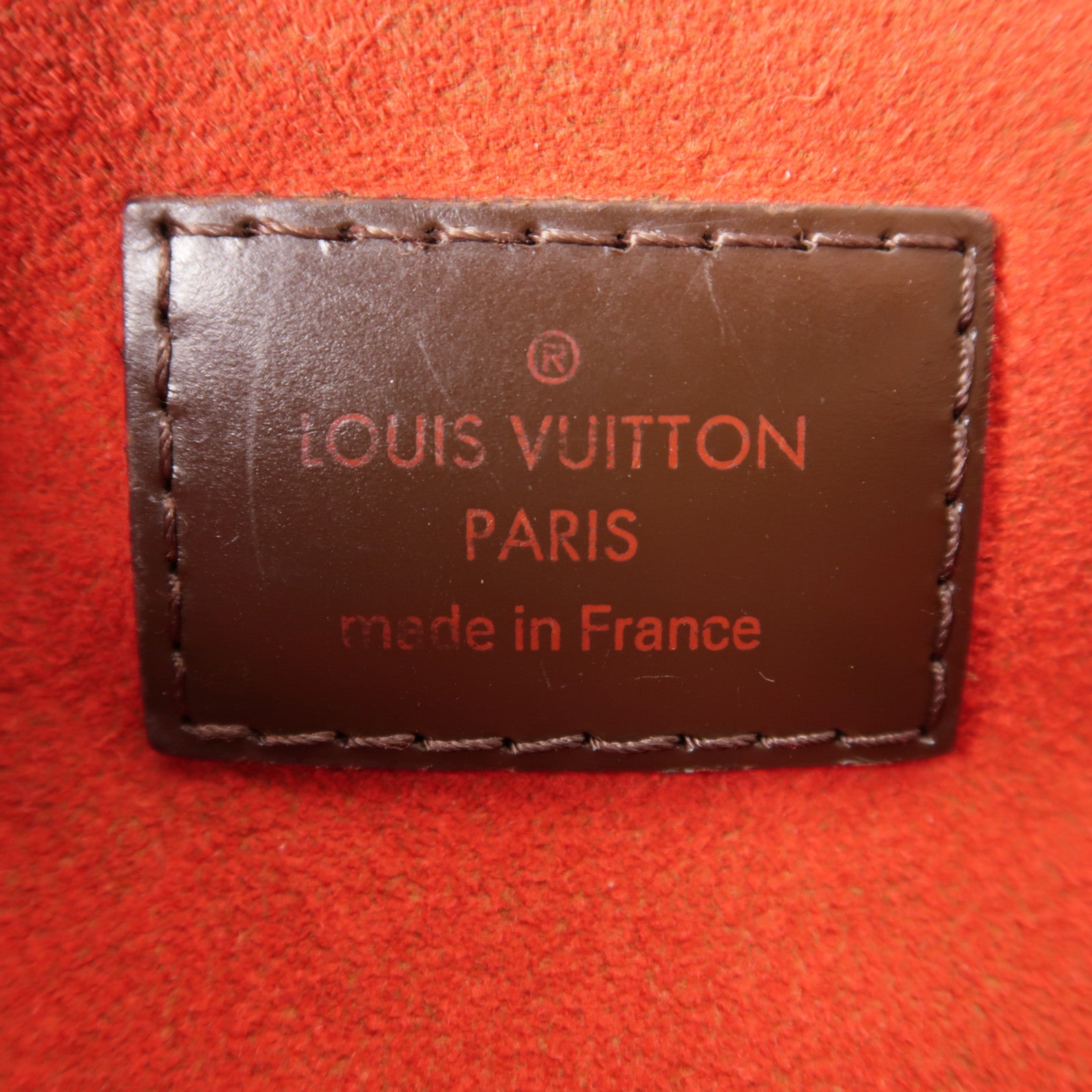 LOUIS VUITTON LV GHW Evora MM 2 Way Shoulder Handbag N41131 Damier Brown