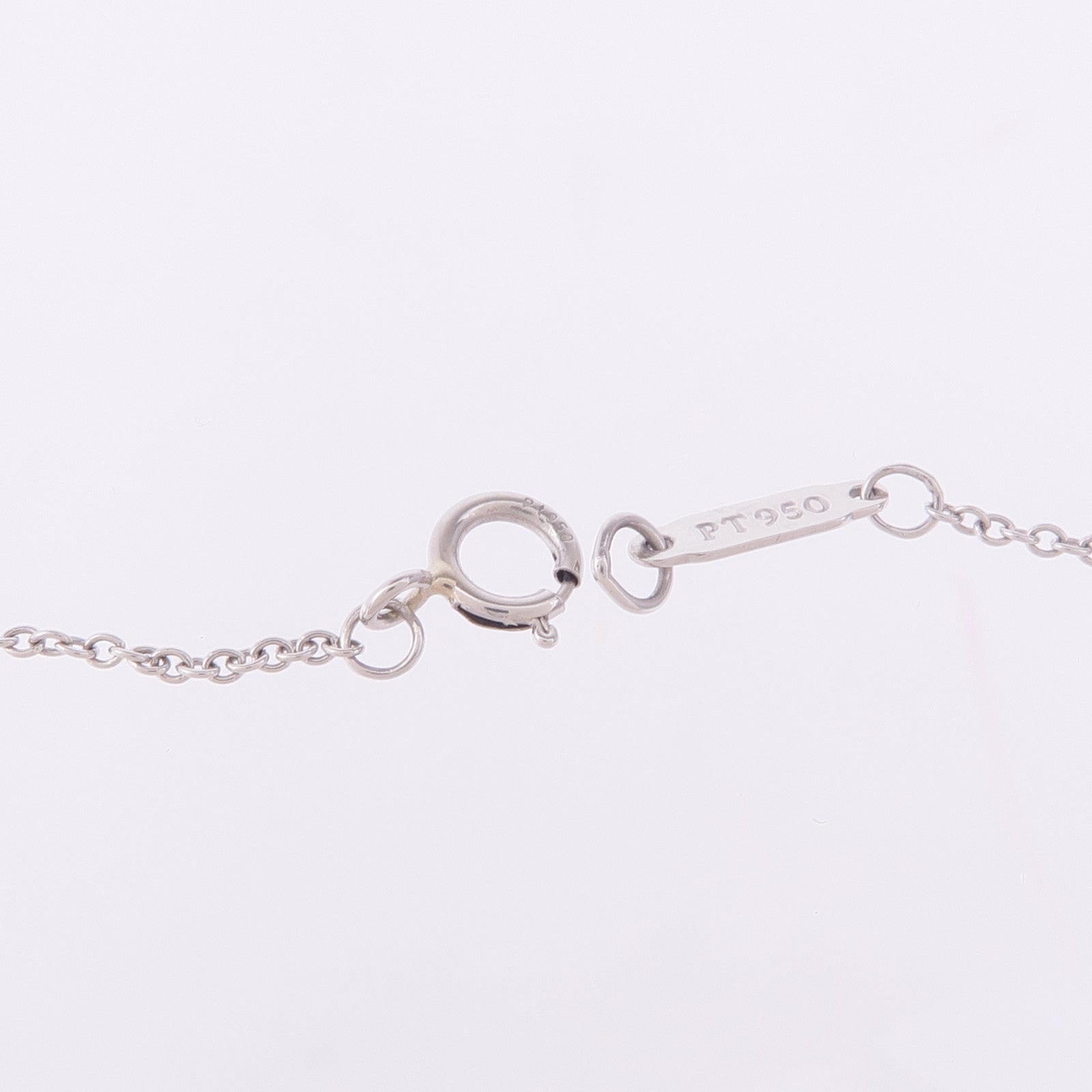 TIFFANY＆CO PT900鉑金Circlet Diamond Necklace鑽石項鍊