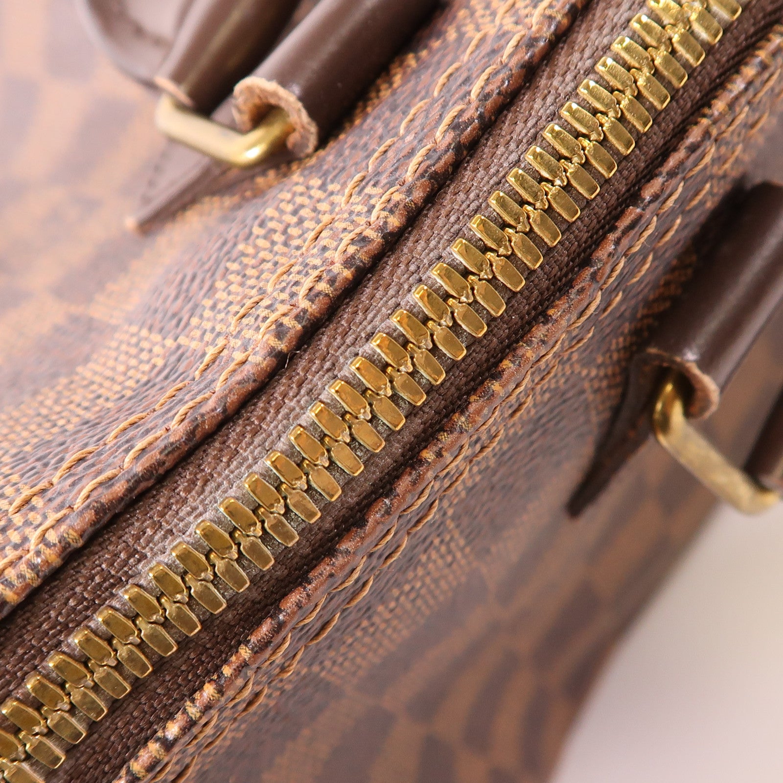 LOUIS VUITTON LV GHW Speedy Bandouliere 30 2 Way Shoulder Bag N40590 Damier