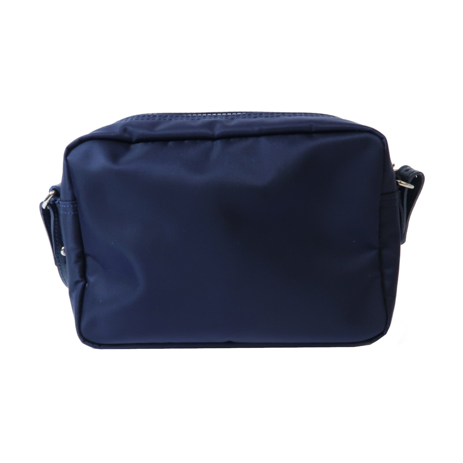 Longchamp 尼龍Shoulder Bag銀扣肩背袋藍色