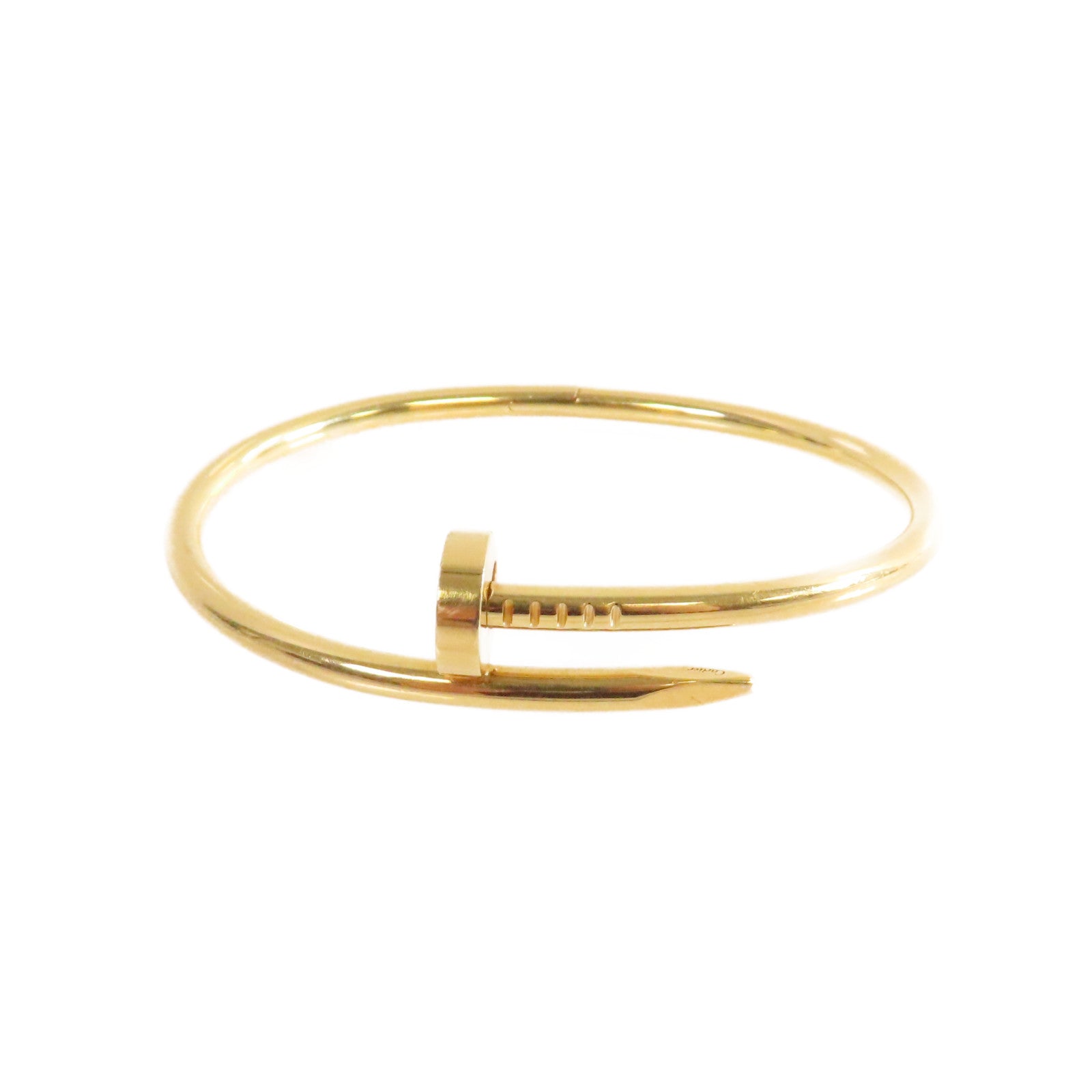 CARTIER 【激減優惠】18K 黃金Juste Un Clou Bracelet手鐲#18