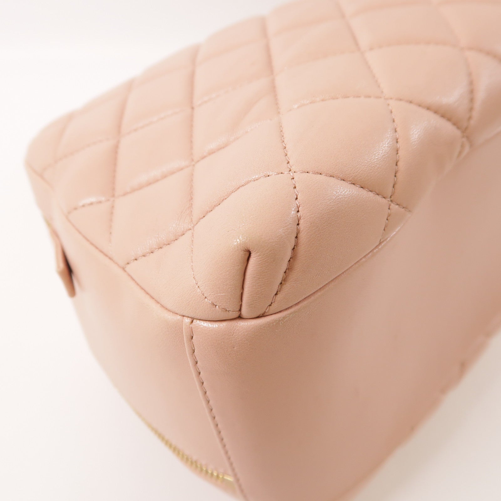 CHANEL 羊皮皮革2way Shoulder Bag金扣鏈帶手挽肩背兩用袋