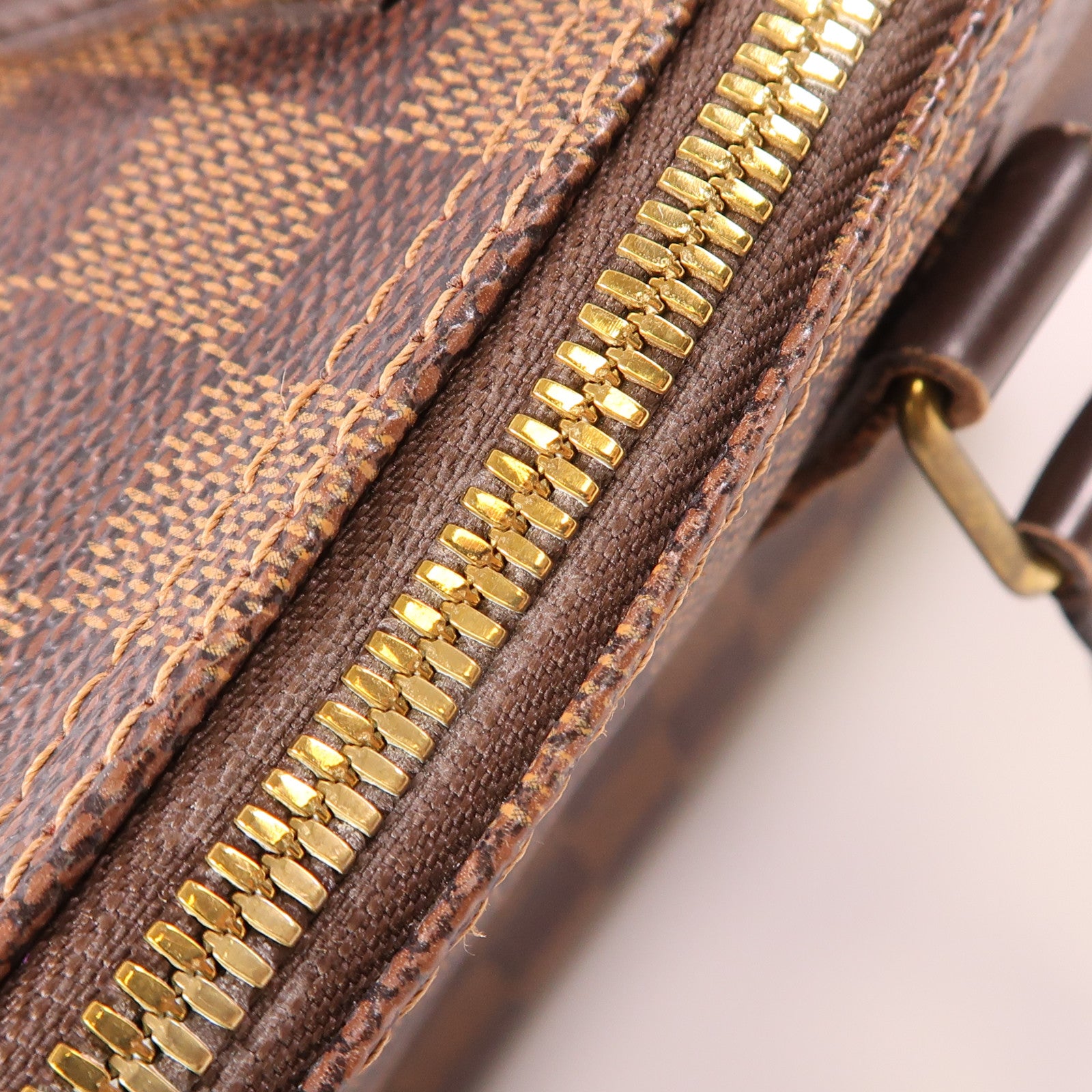 LOUIS VUITTON LV GHW Speedy Bandouliere 30 2 Way Shoulder Bag N40590 Damier