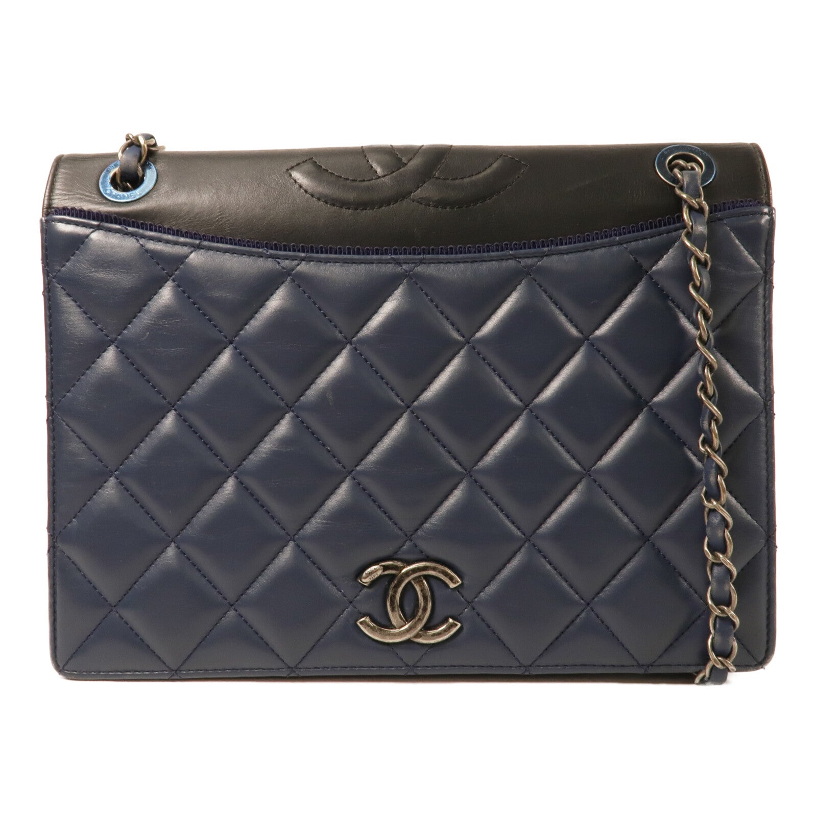 CHANEL 羊皮皮革Ballerine Flap Bag鏈帶肩背袋