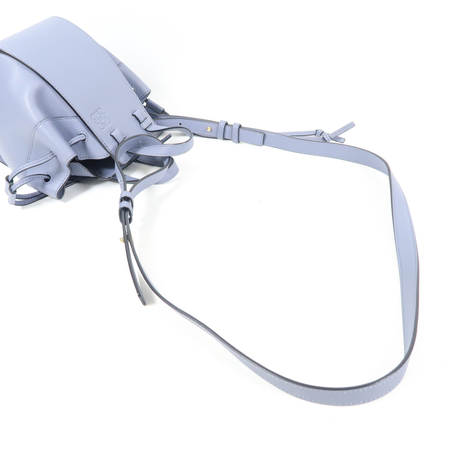 LOEWE 牛皮皮革Mini Hammock手挽肩背兩用袋