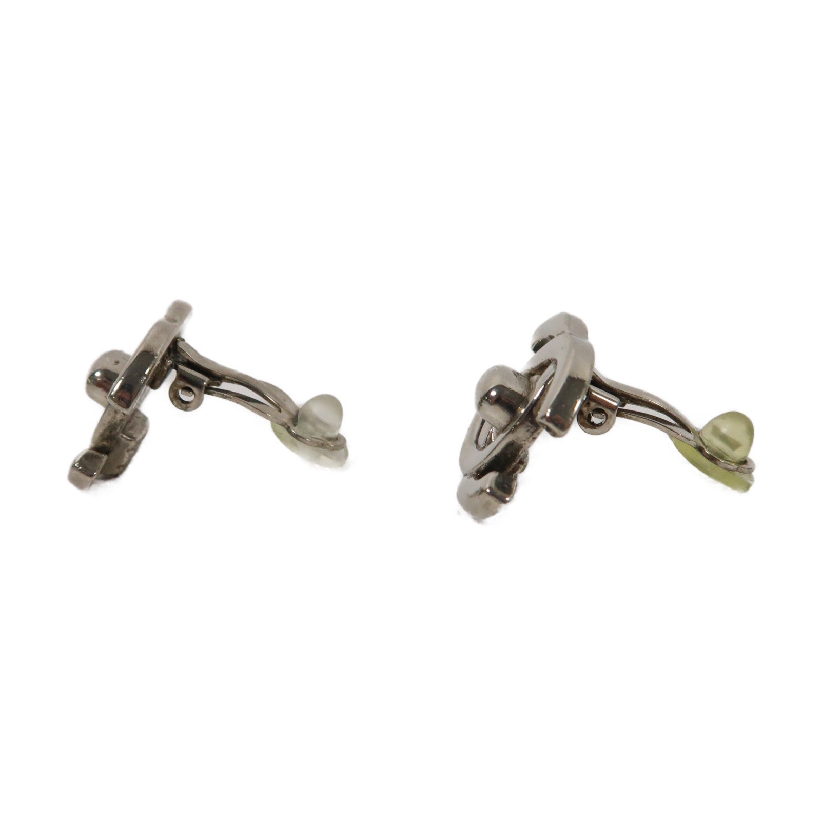 CHANEL 金屬Earrings耳環銀色