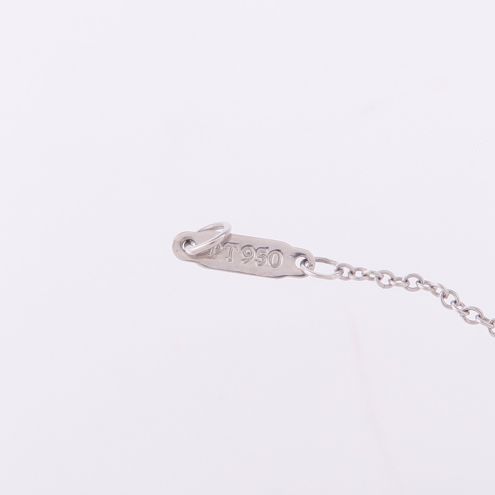 TIFFANY＆CO PT900鉑金Circlet Diamond Necklace鑽石項鍊