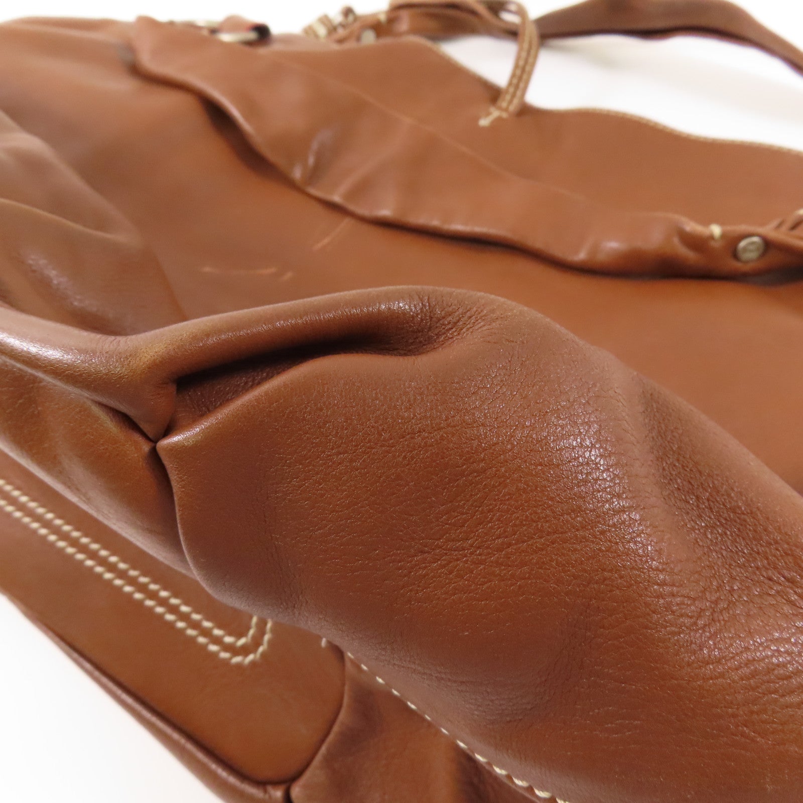 CELINE 【激減優惠】牛皮皮革Shoulder Bag銀扣肩背袋
