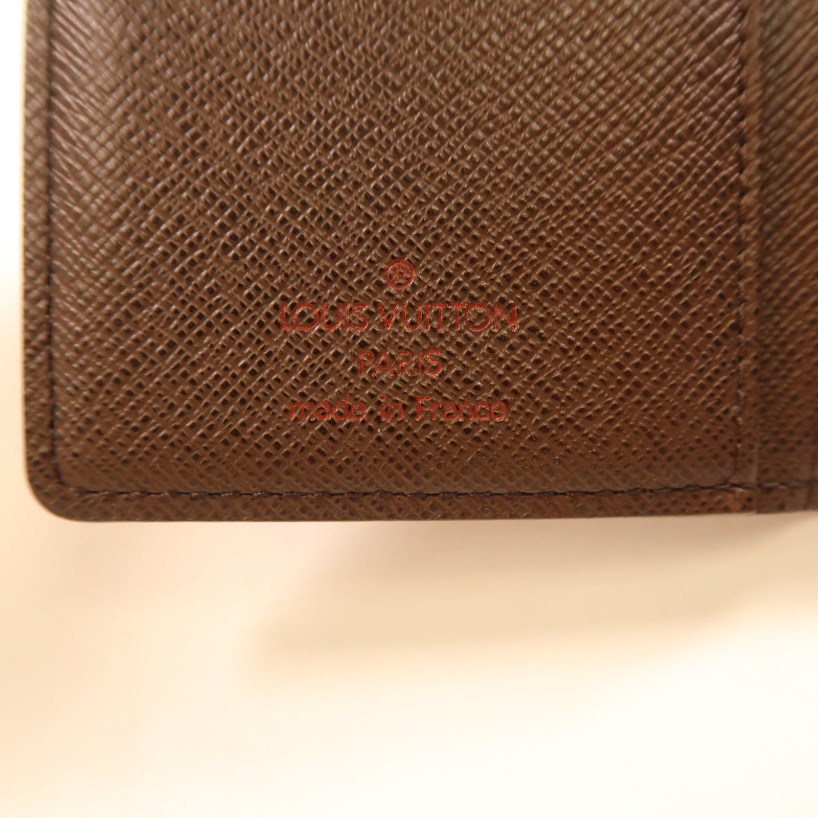 LOUIS VUITTON Damier Portefeuille Viennois Wallet金扣錢包