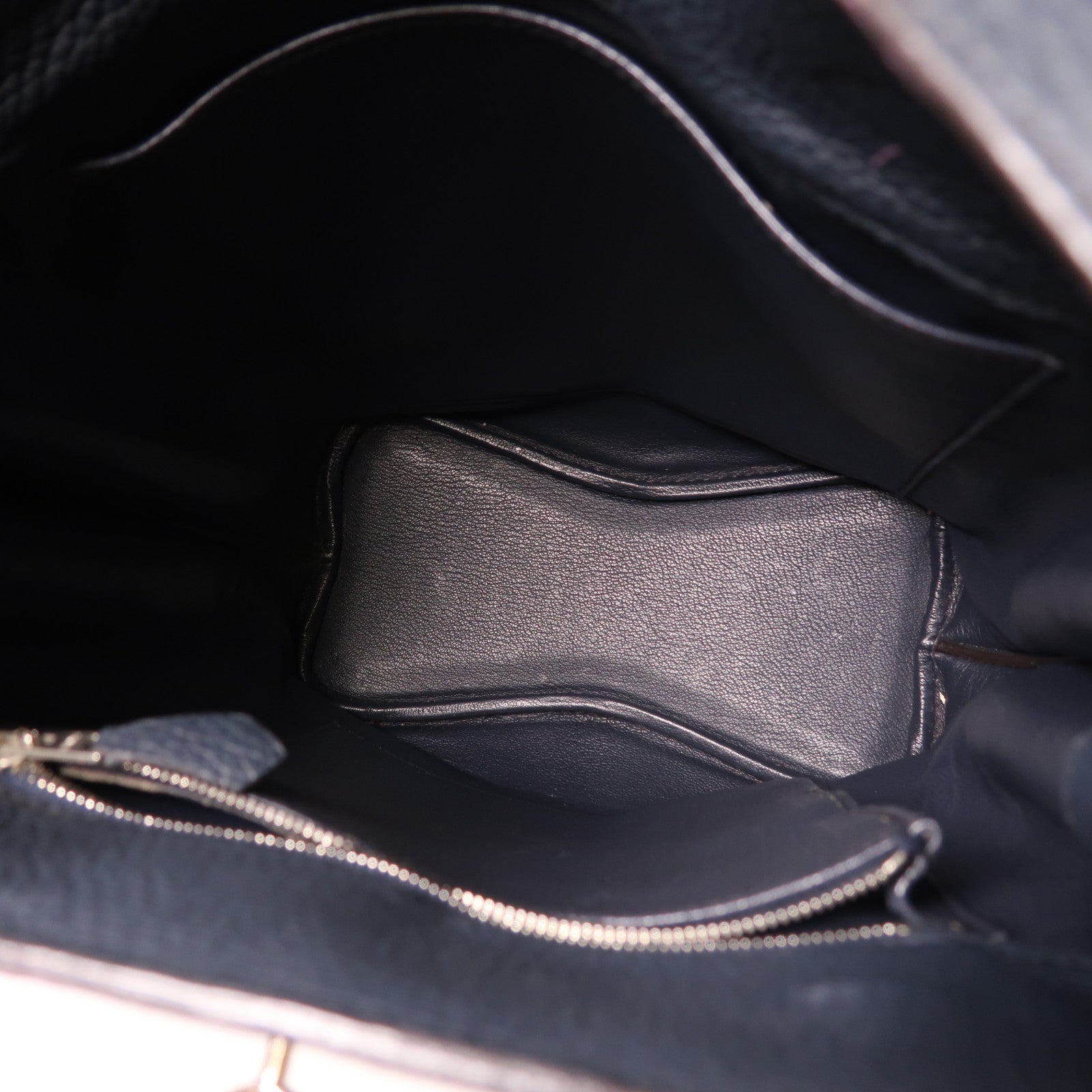 HERMES Togo皮革So Kelly 22銀扣肩背袋