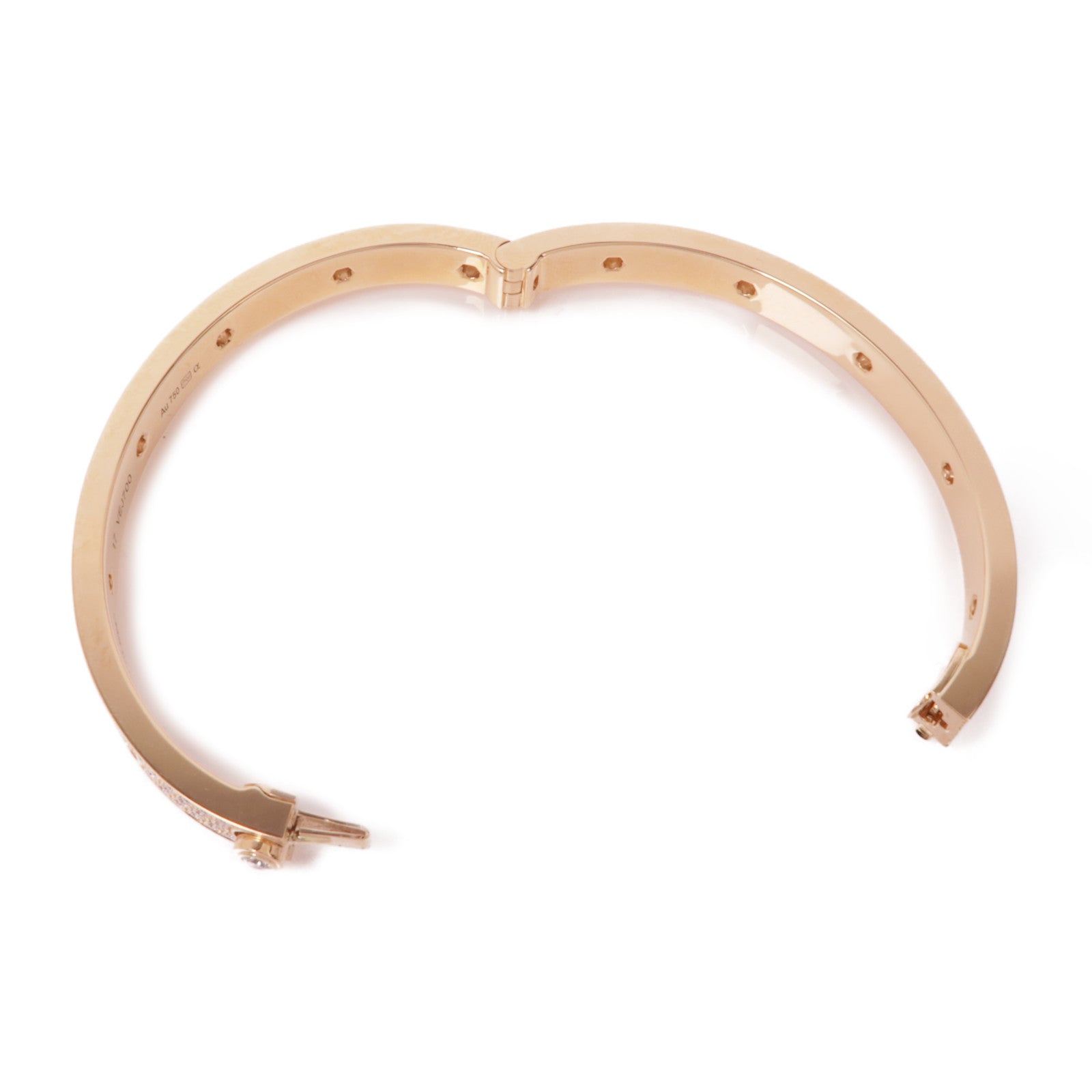 CARTIER 【激減優惠】18k玫瑰金Love Bangle手鐲