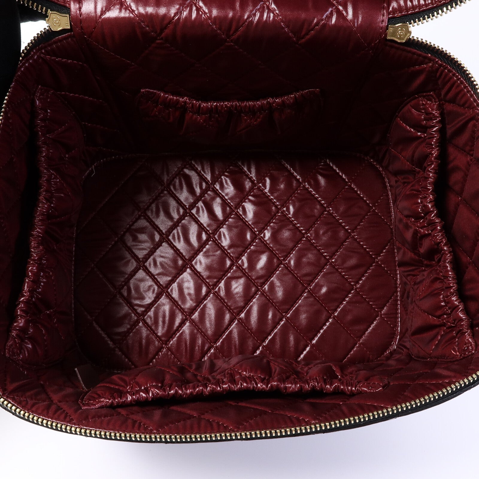 CHANEL 羊皮皮革Large Vanity Case手挽袋