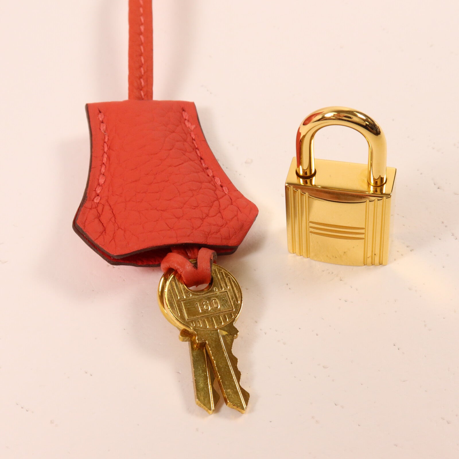 HERMES Togo皮革Birkin 35手挽袋Rouge Pivoine