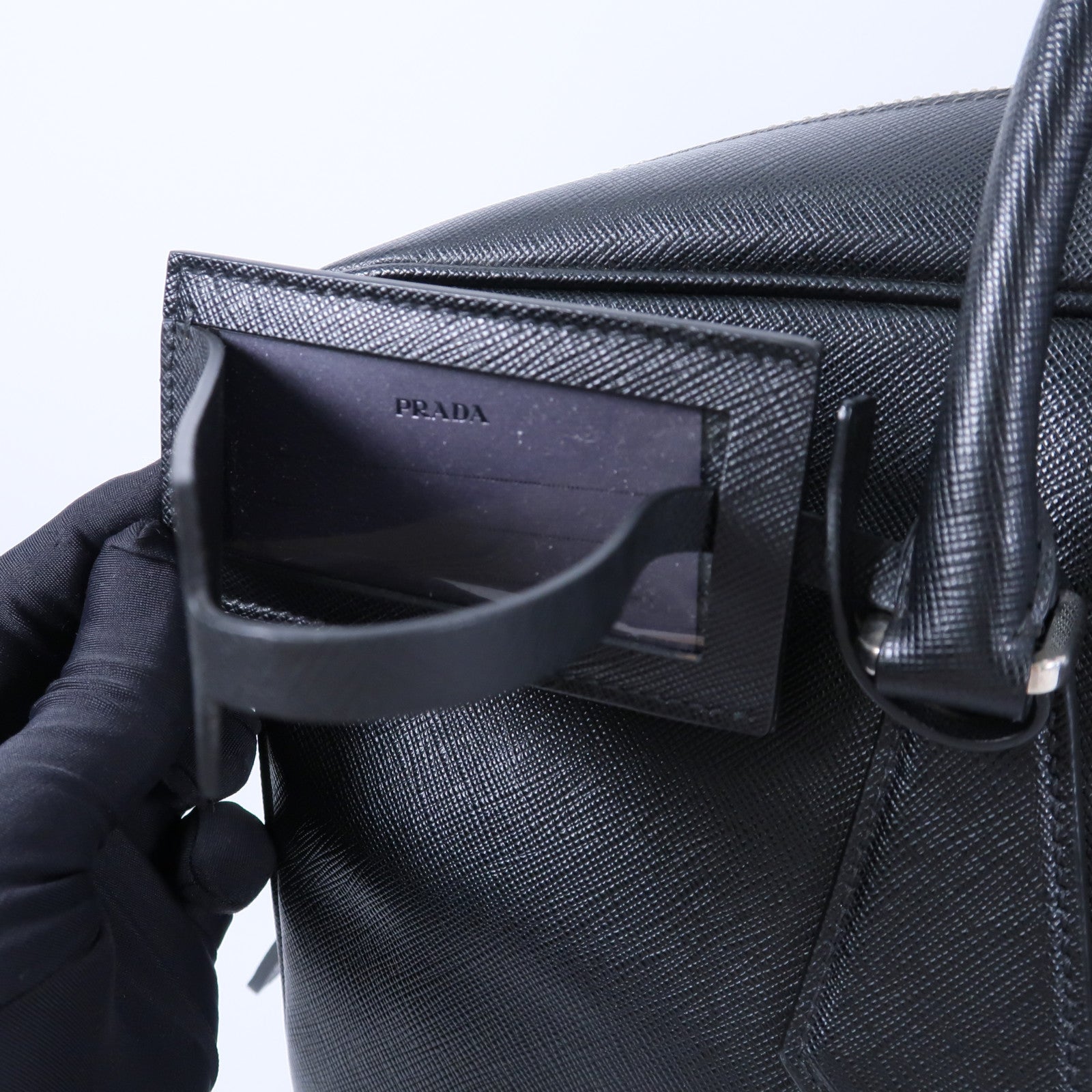 PRADA 牛皮皮革Briefcase公事包