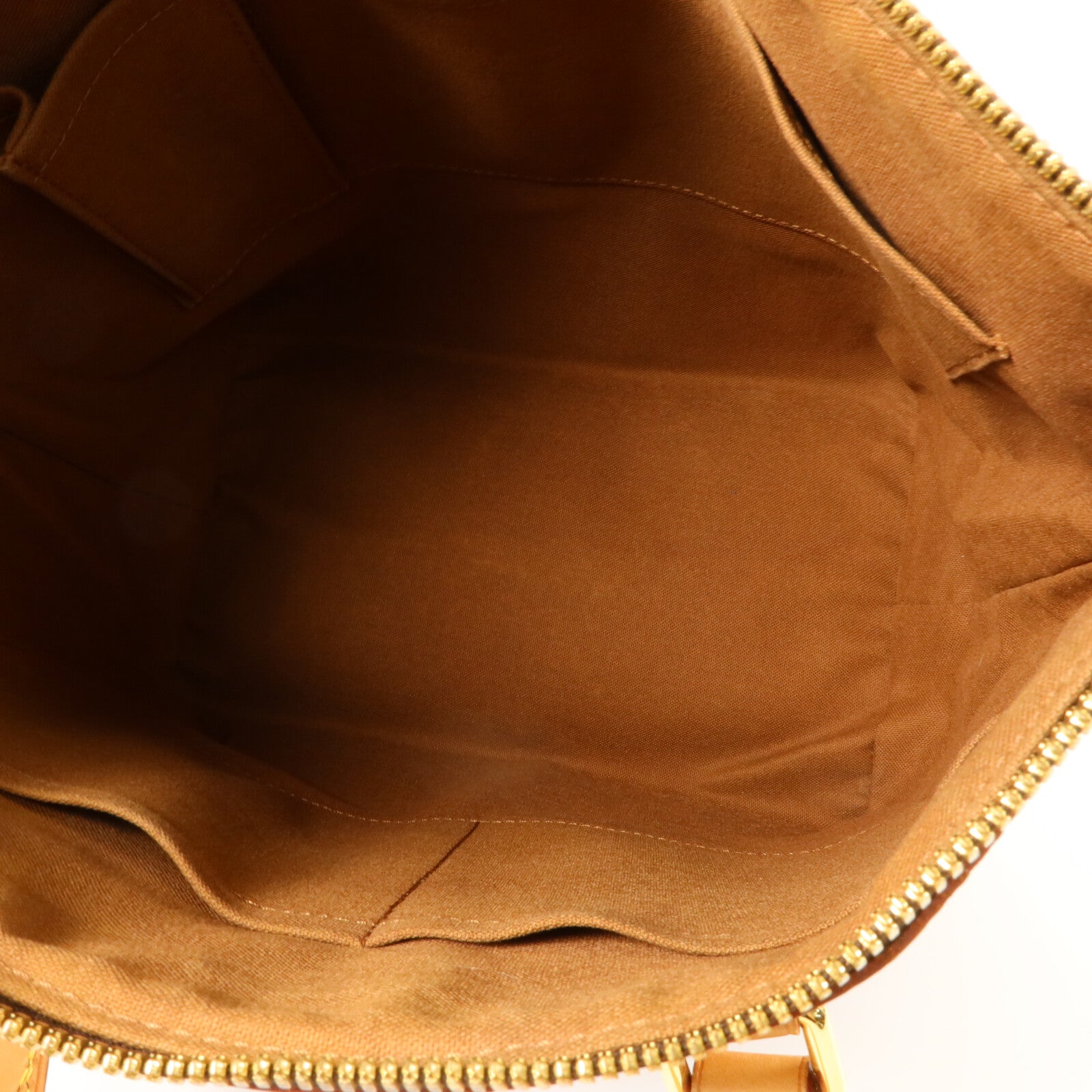 LOUIS VUITTON Monogram Palermo PM金扣手挽肩背兩用袋棕色