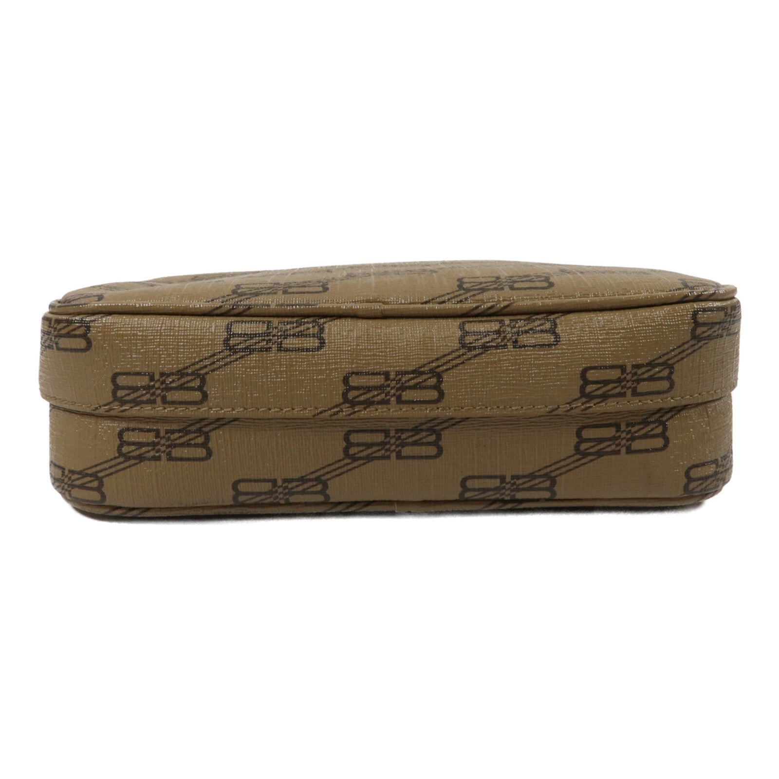 BALENCIAGA 塗層帆布Signature BB Monogram Camera Bag肩背袋