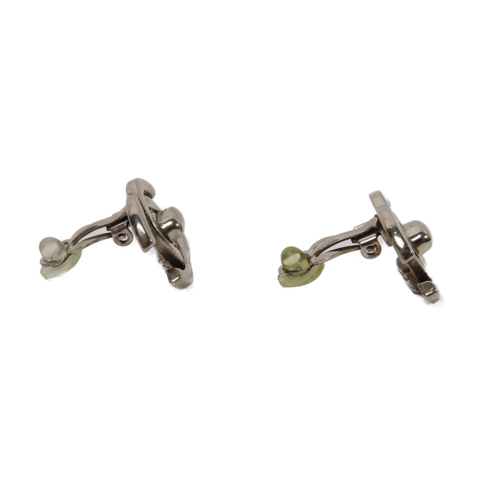 CHANEL 金屬Earrings耳環銀色