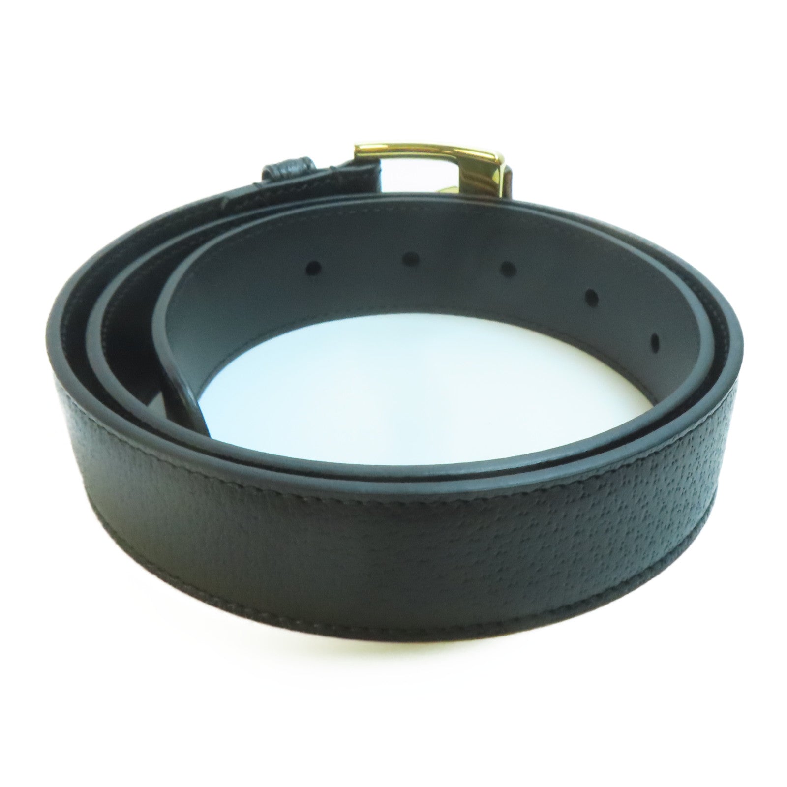 GUCCI 牛皮皮革Belt金扣皮帶