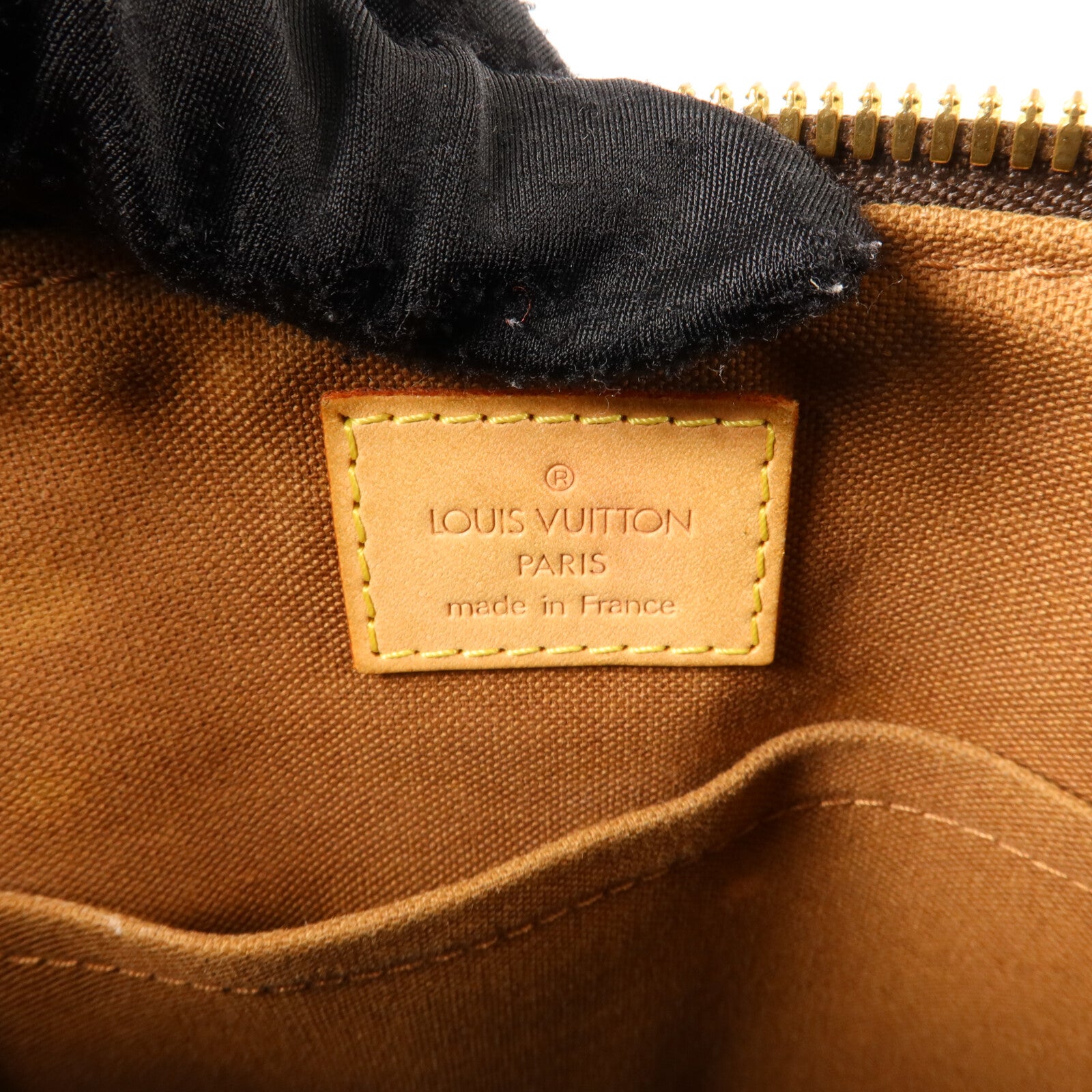 LOUIS VUITTON Monogram Palermo PM金扣手挽肩背兩用袋棕色