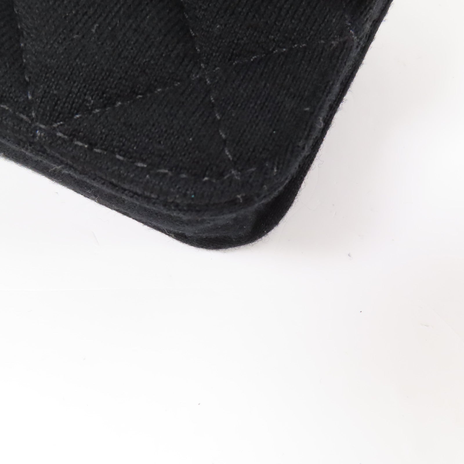 CHANEL 棉質Mini Chain Bag金扣鏈帶肩背袋