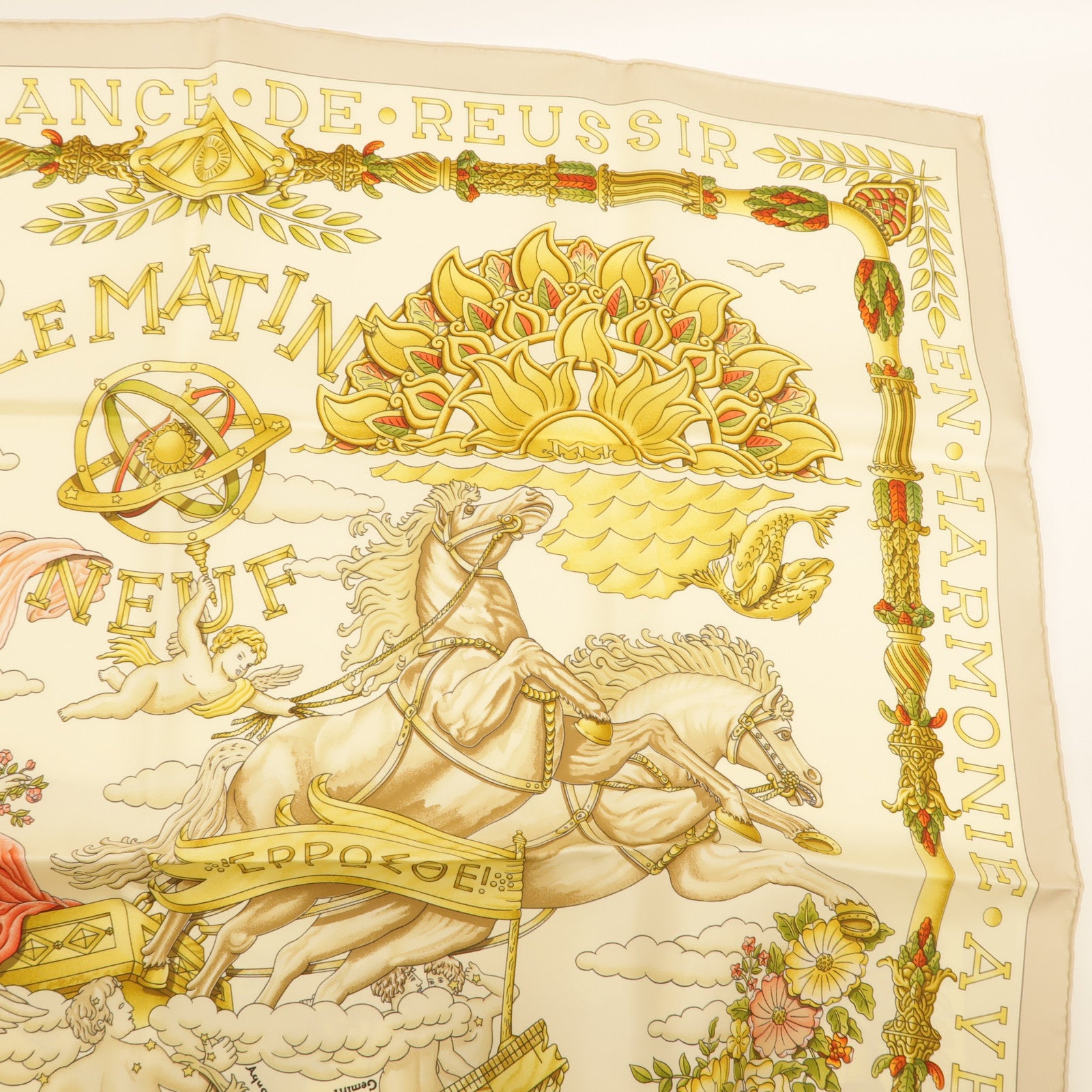 HERMES 絲質Scarf絲巾