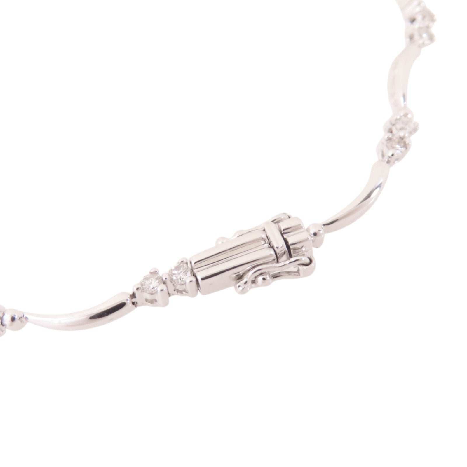 JEWELRY Diamond Bracelet 18K White Gold
