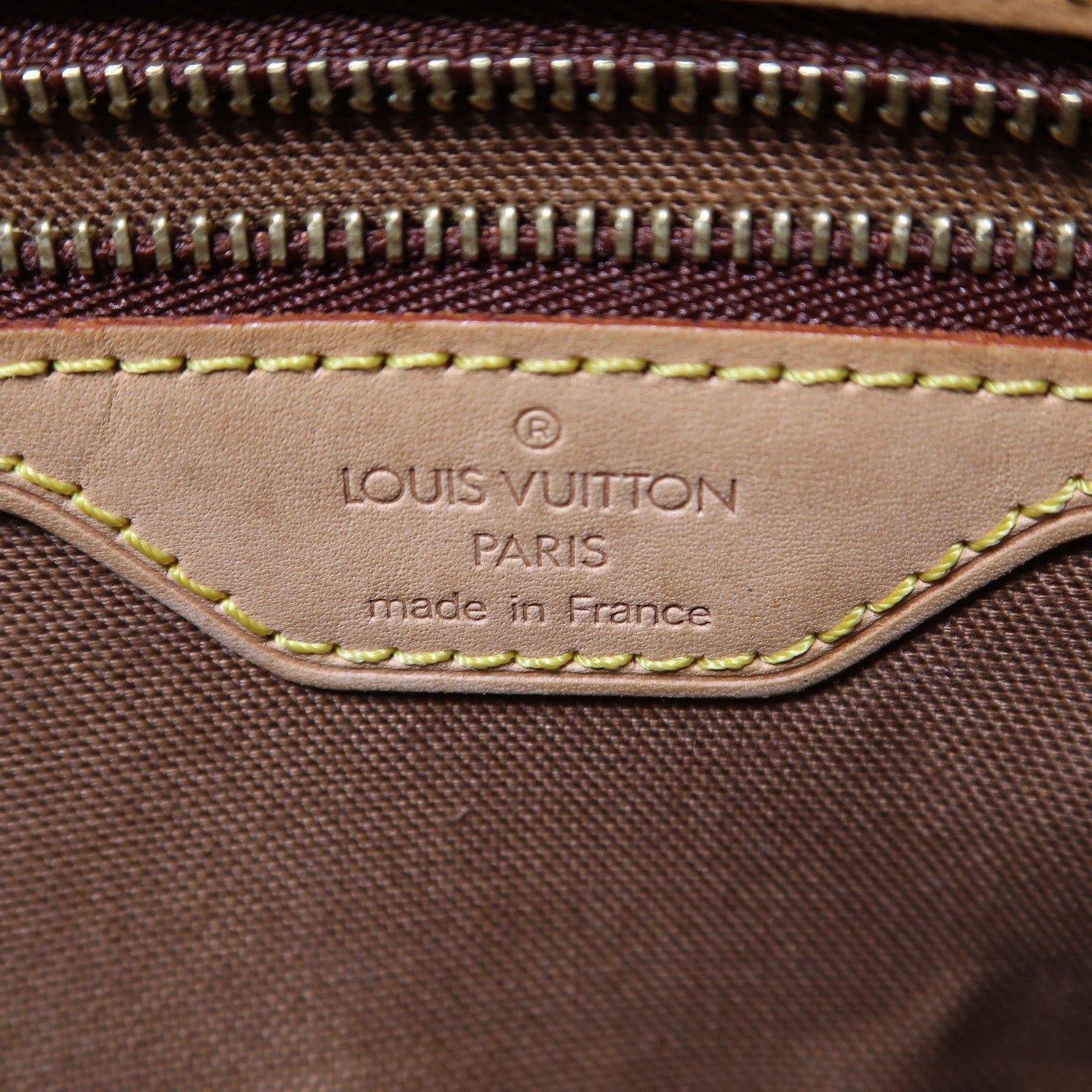 LOUIS VUITTON Monogram Trotteur金扣肩背袋啡色