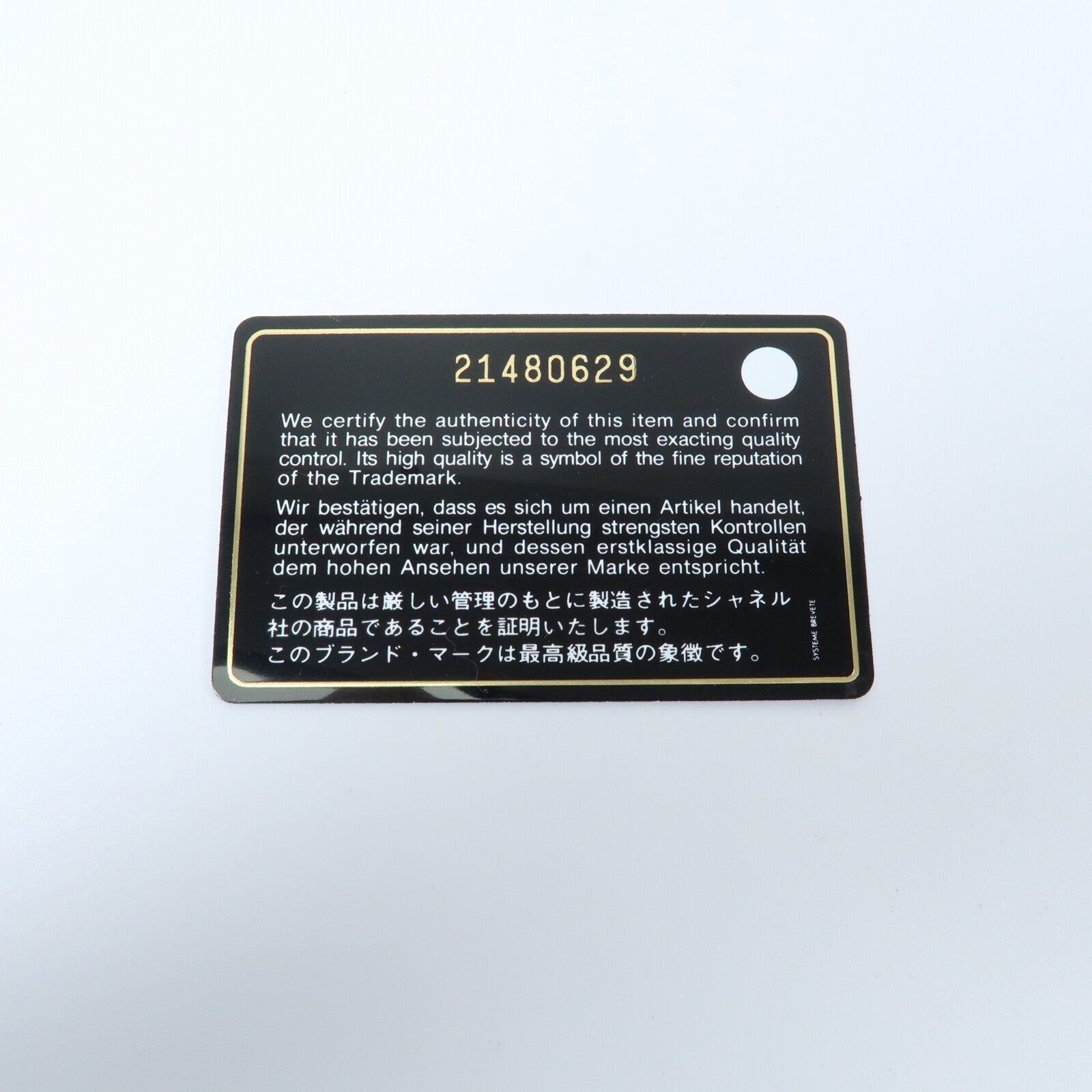 CHANEL 牛皮皮革WOC Wallet On Chain銀扣肩背袋